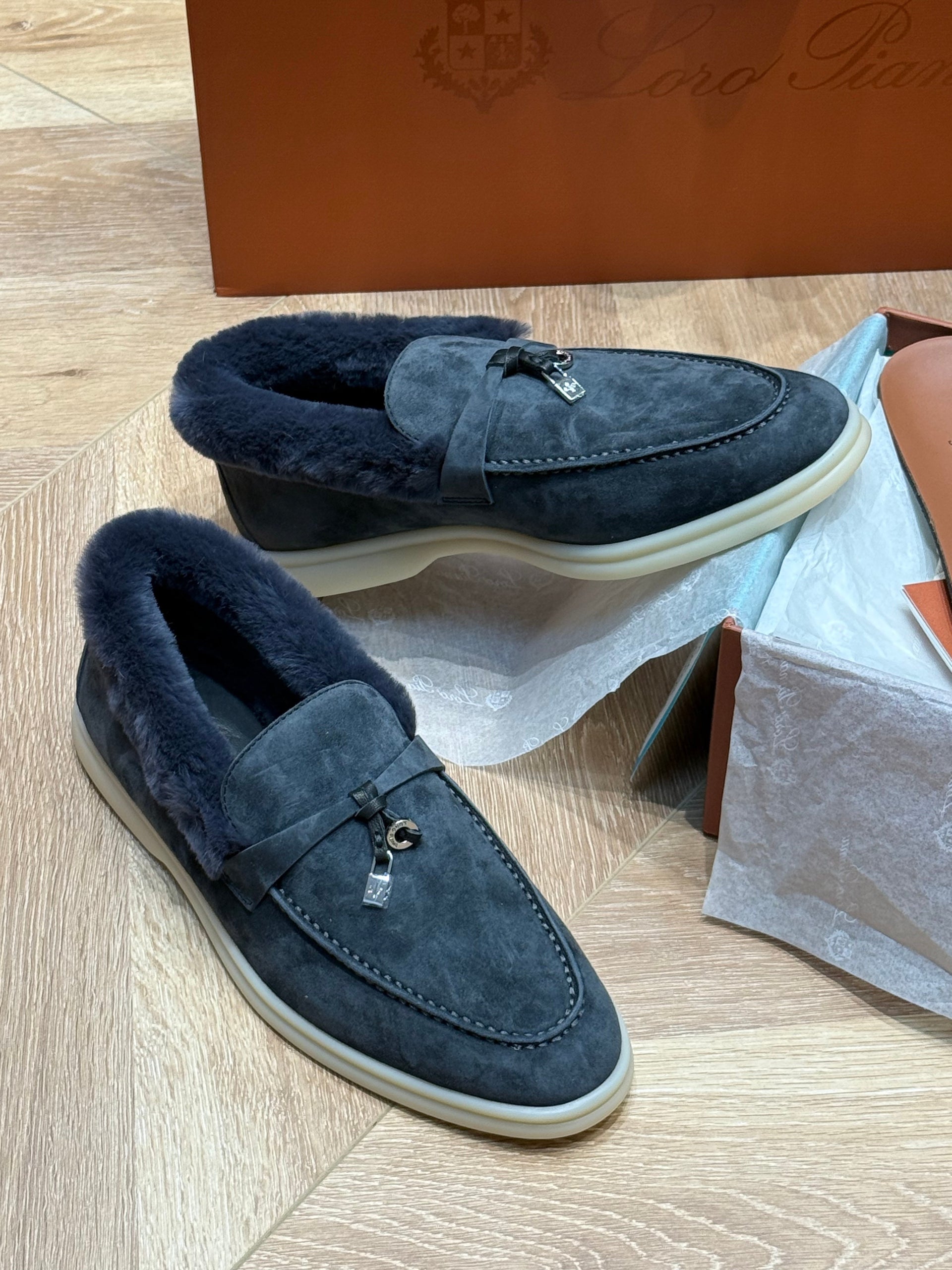 LORO P SUMMER CHARMS LOAFERS