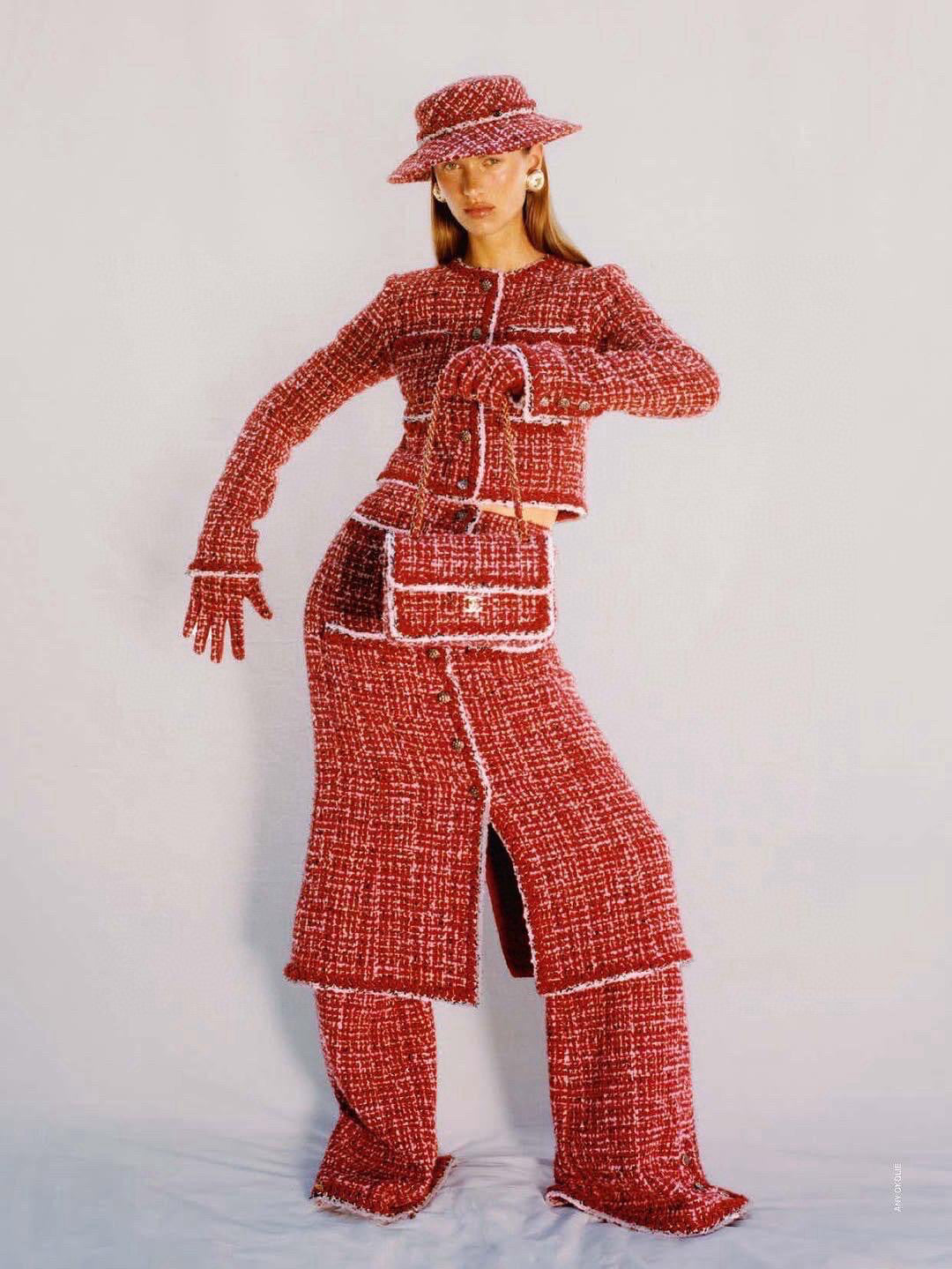 CC TWEED TROUSERS