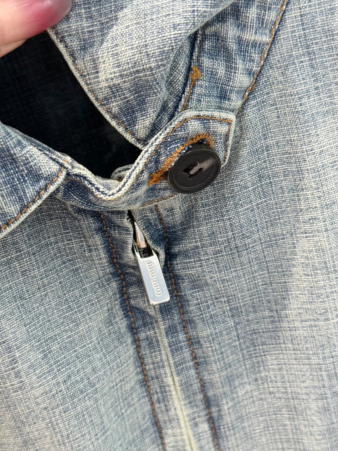 MIU M DENIM JACKET