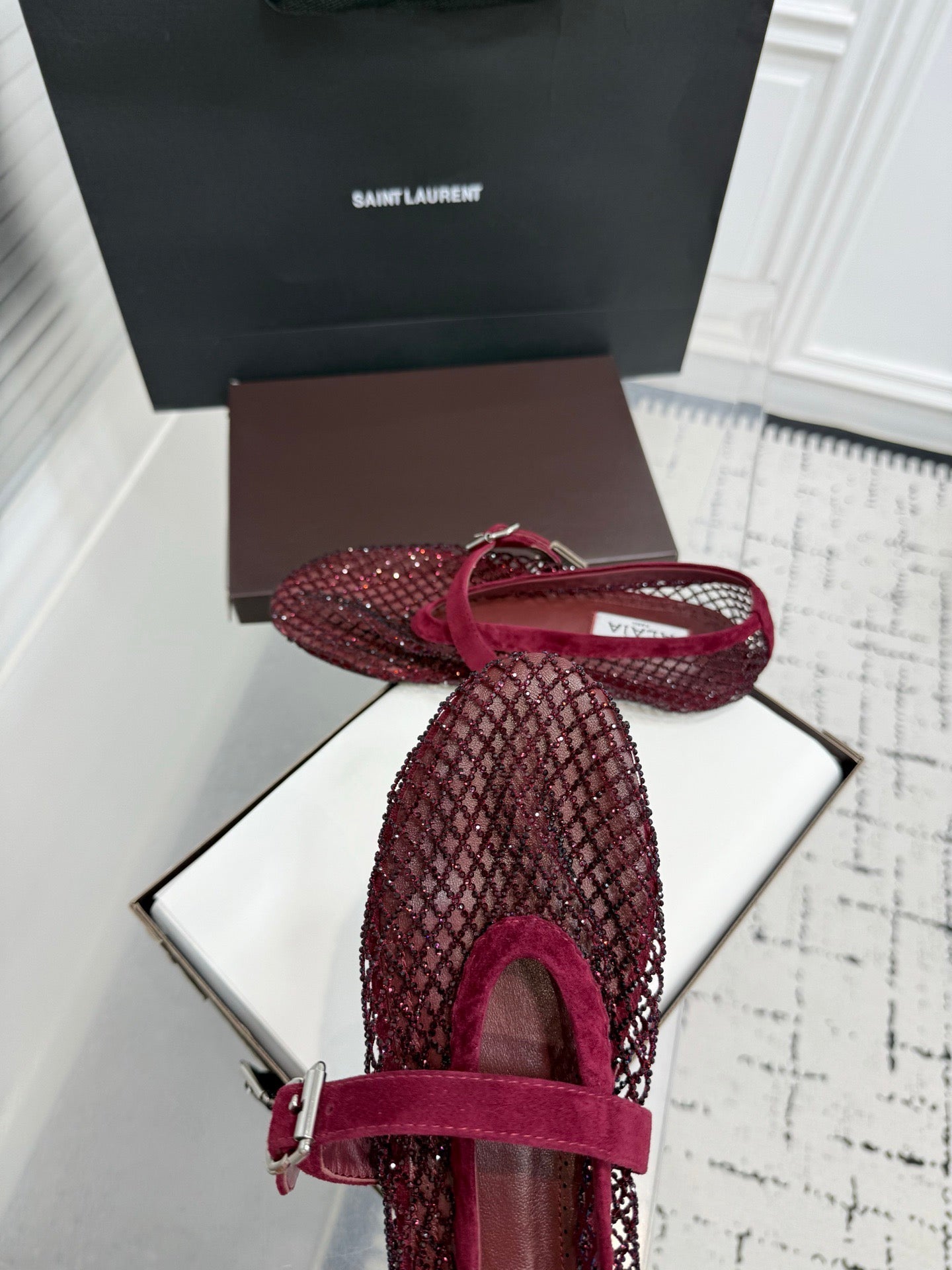 ALAIA BALLET FLATS