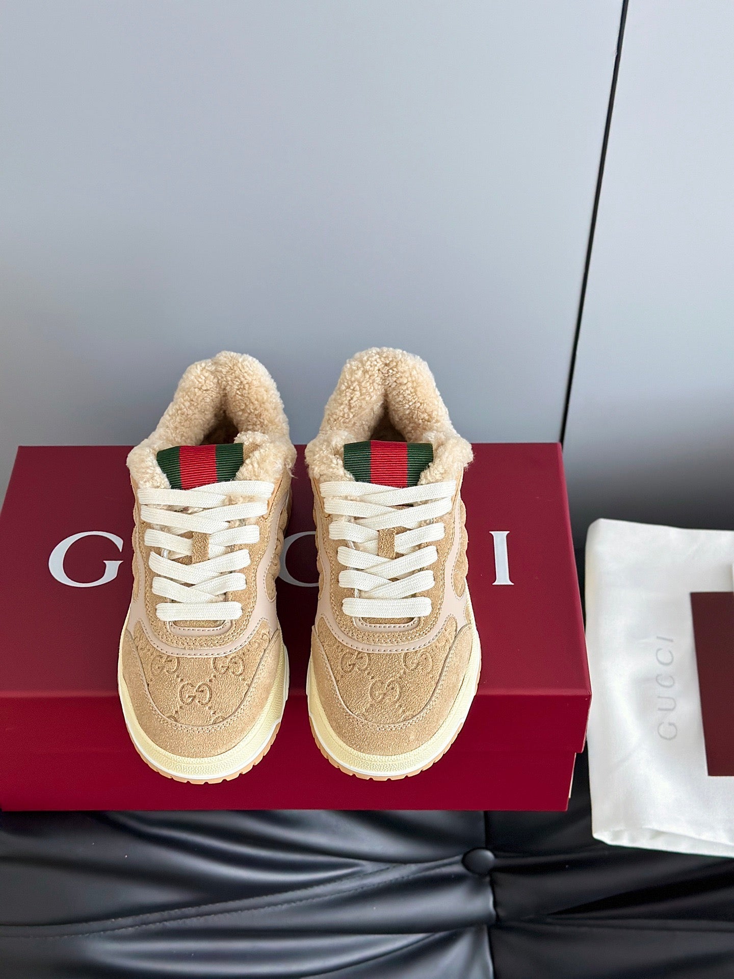 GG RE WEB SNEAKER