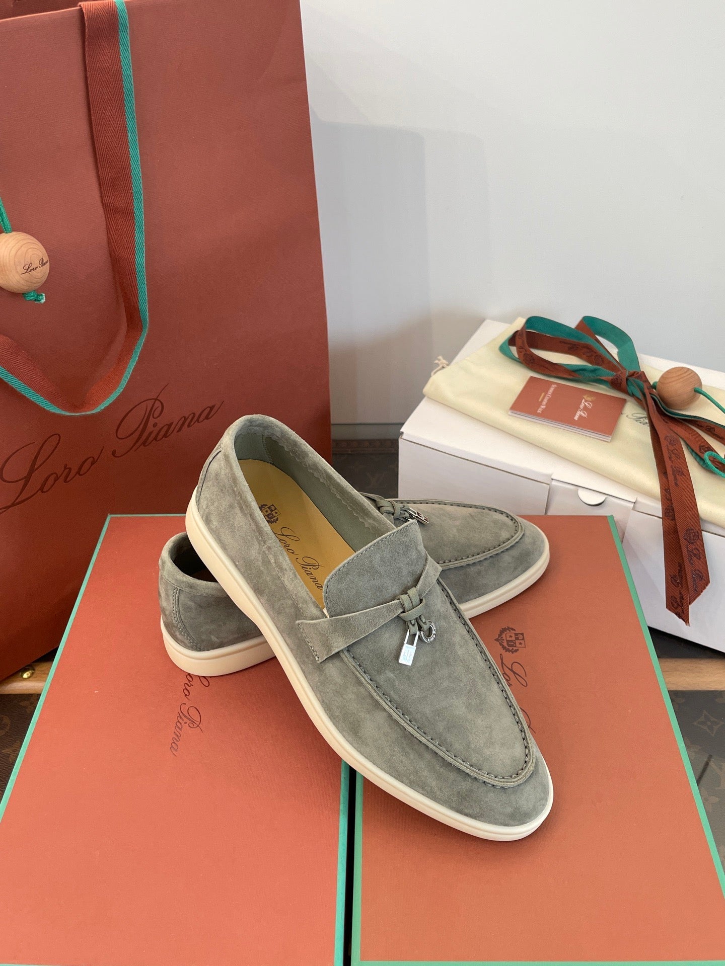 LORO P SUMMER CHARMS LOAFERS