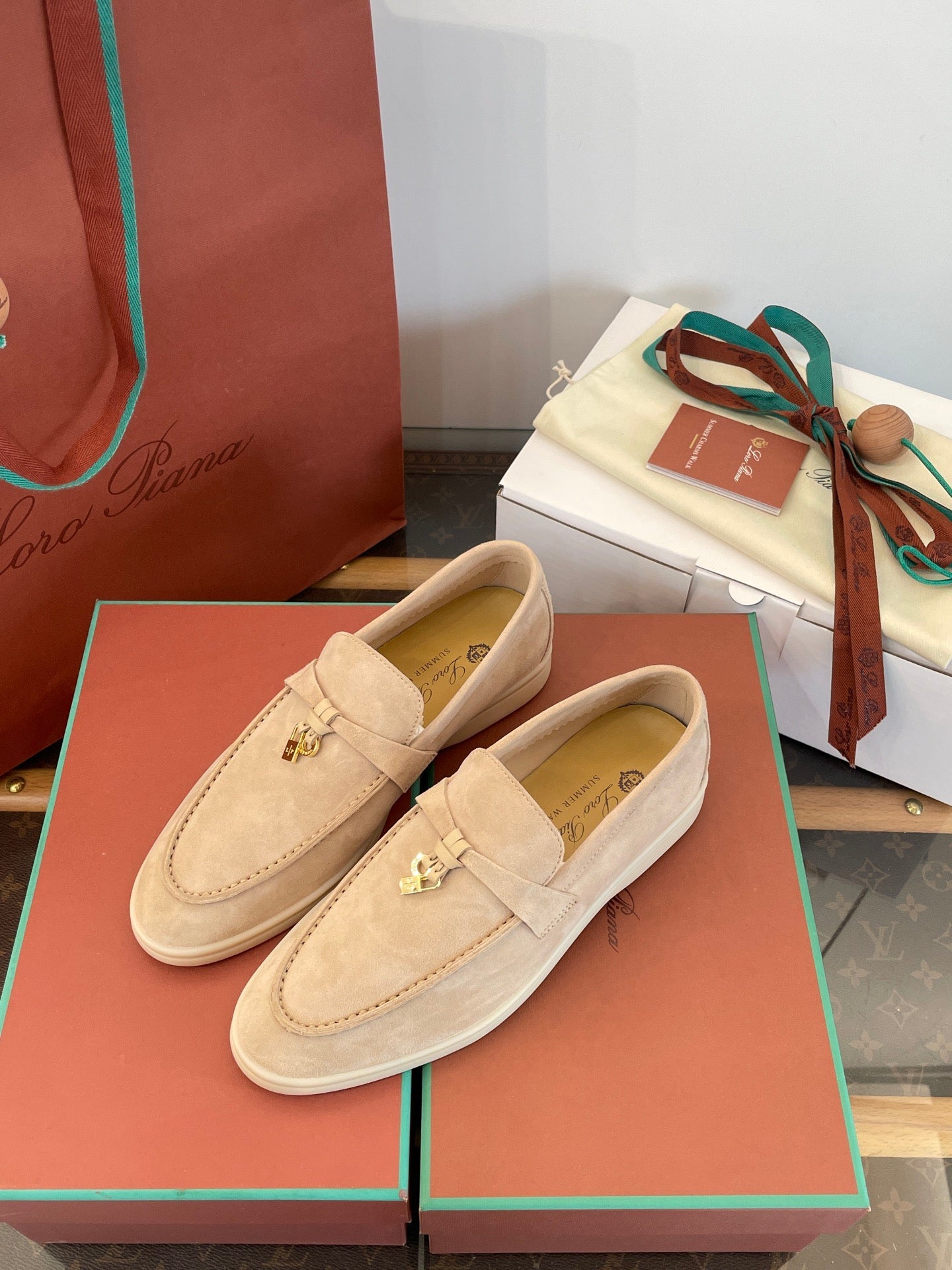LORO P SUMMER CHARMS LOAFERS