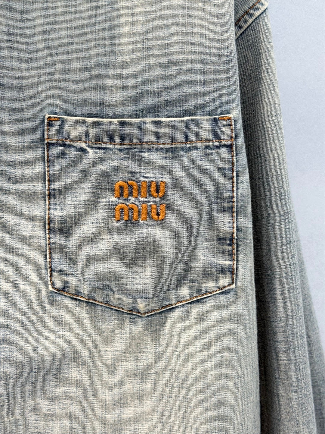 MIU M DENIM SHIRT