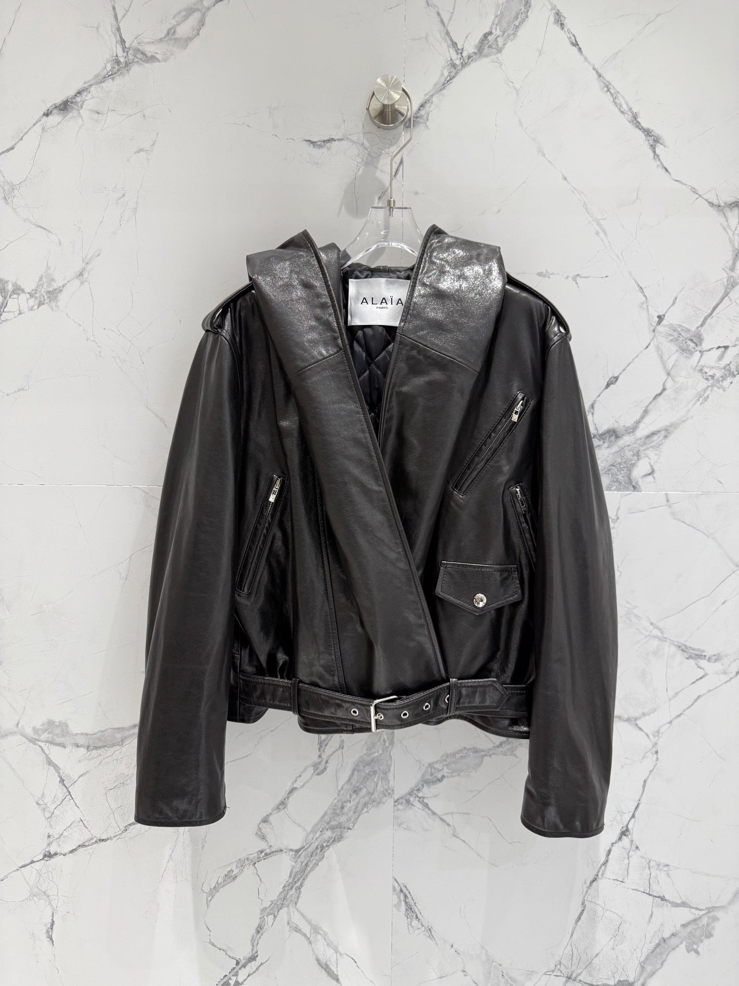 ALAIA LEATHER JACKET