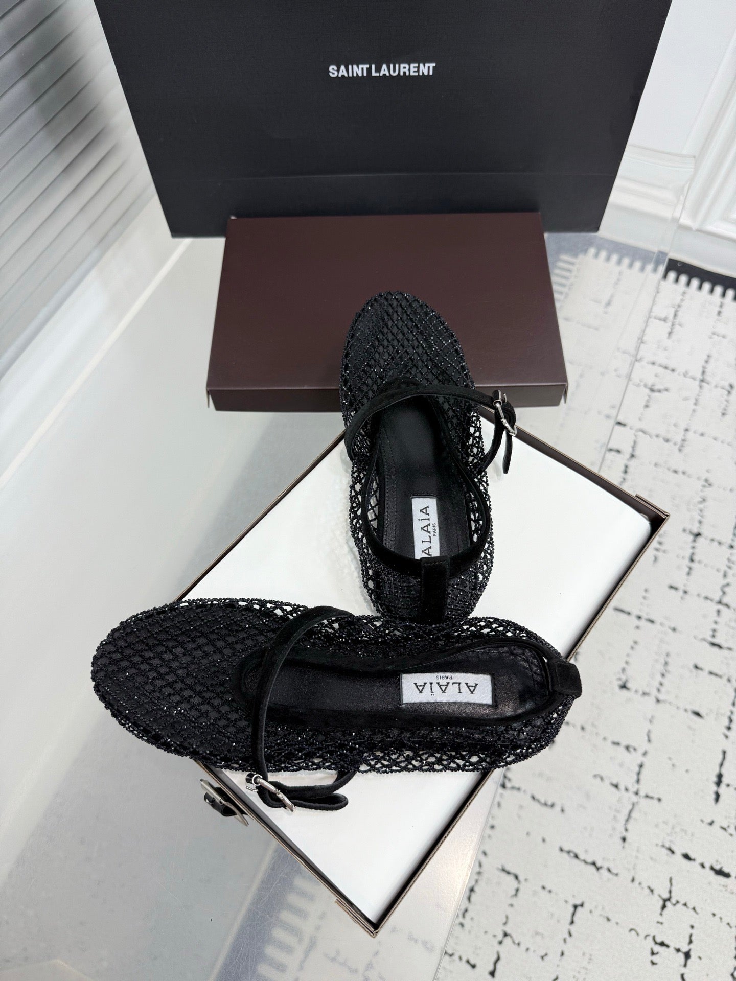 ALAIA BALLET FLATS