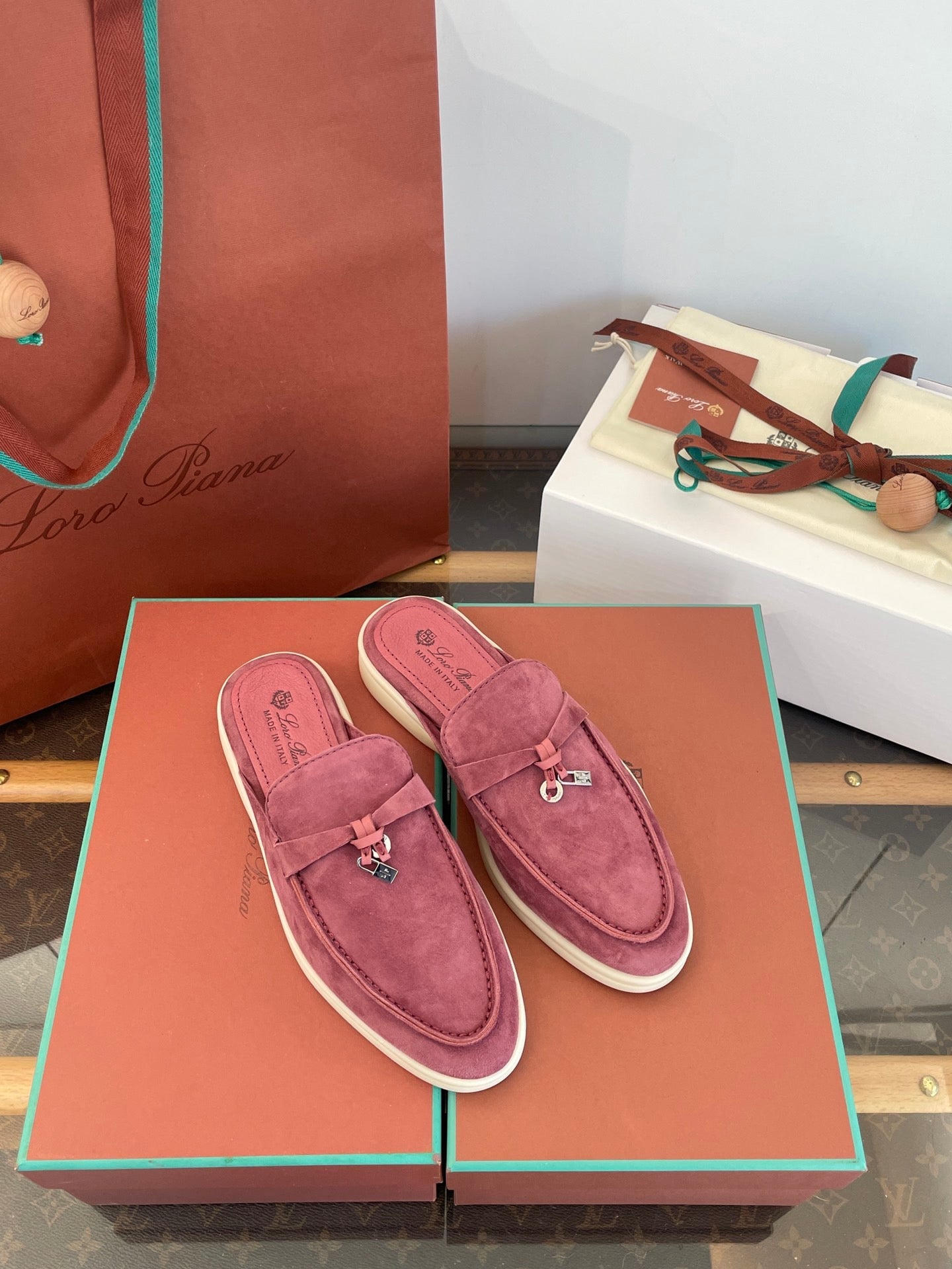 LORO P SUMMER CHARMS LOAFERS