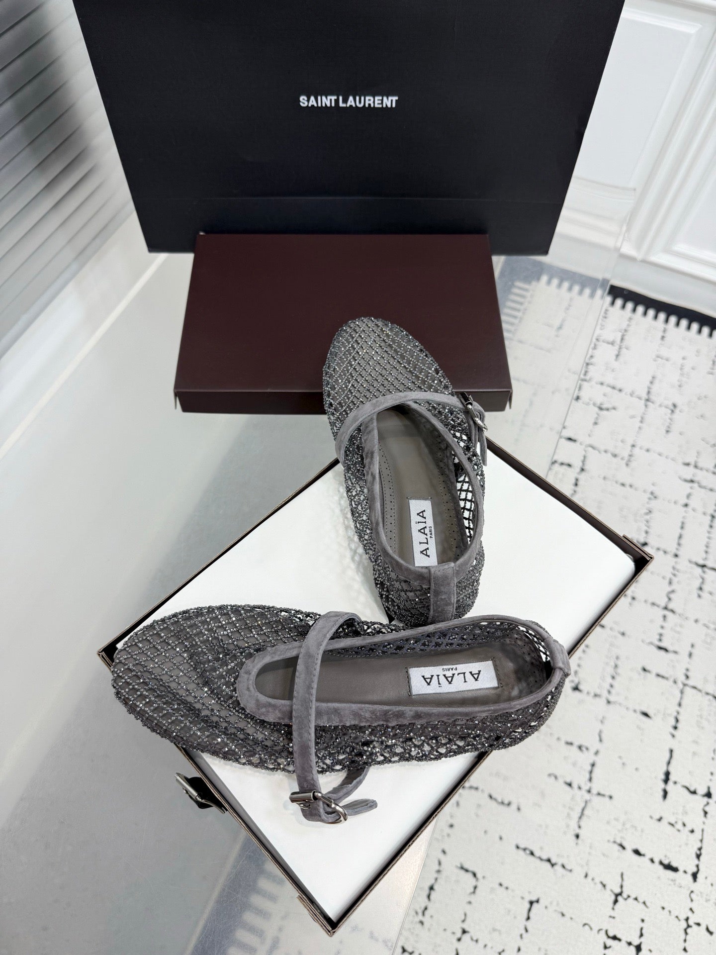 ALAIA BALLET FLATS
