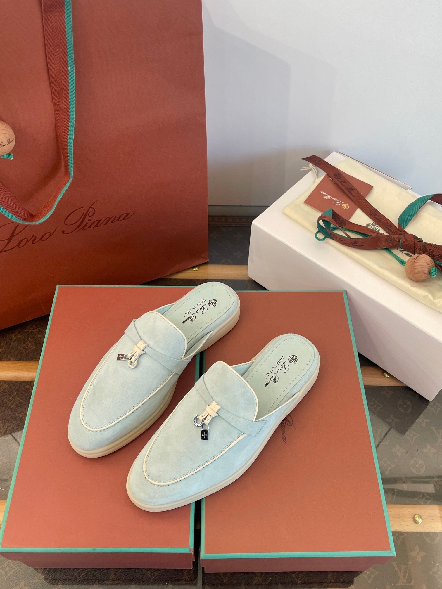 LORO P SUMMER CHARMS MULES
