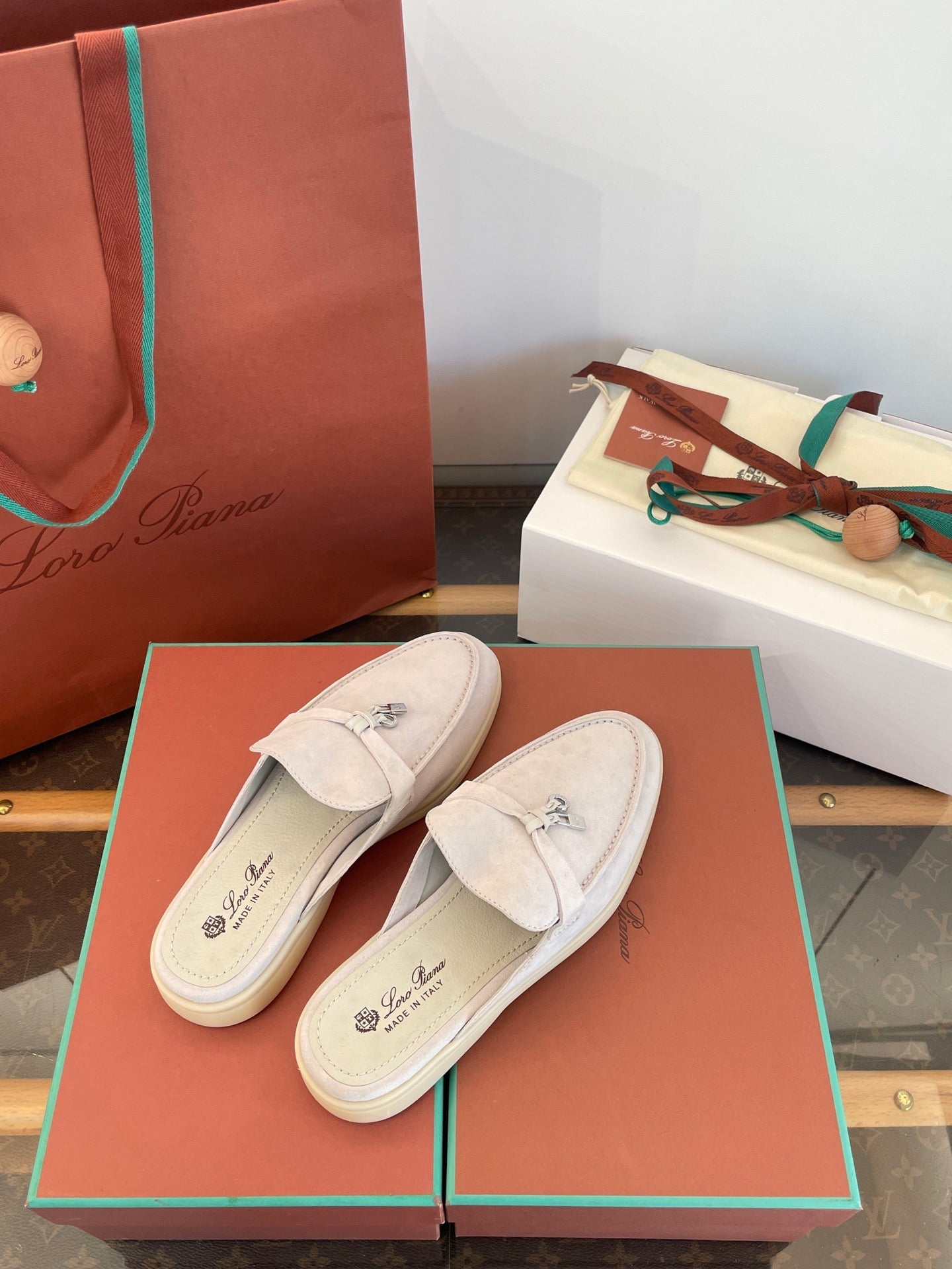 LORO P SUMMER CHARMS LOAFERS