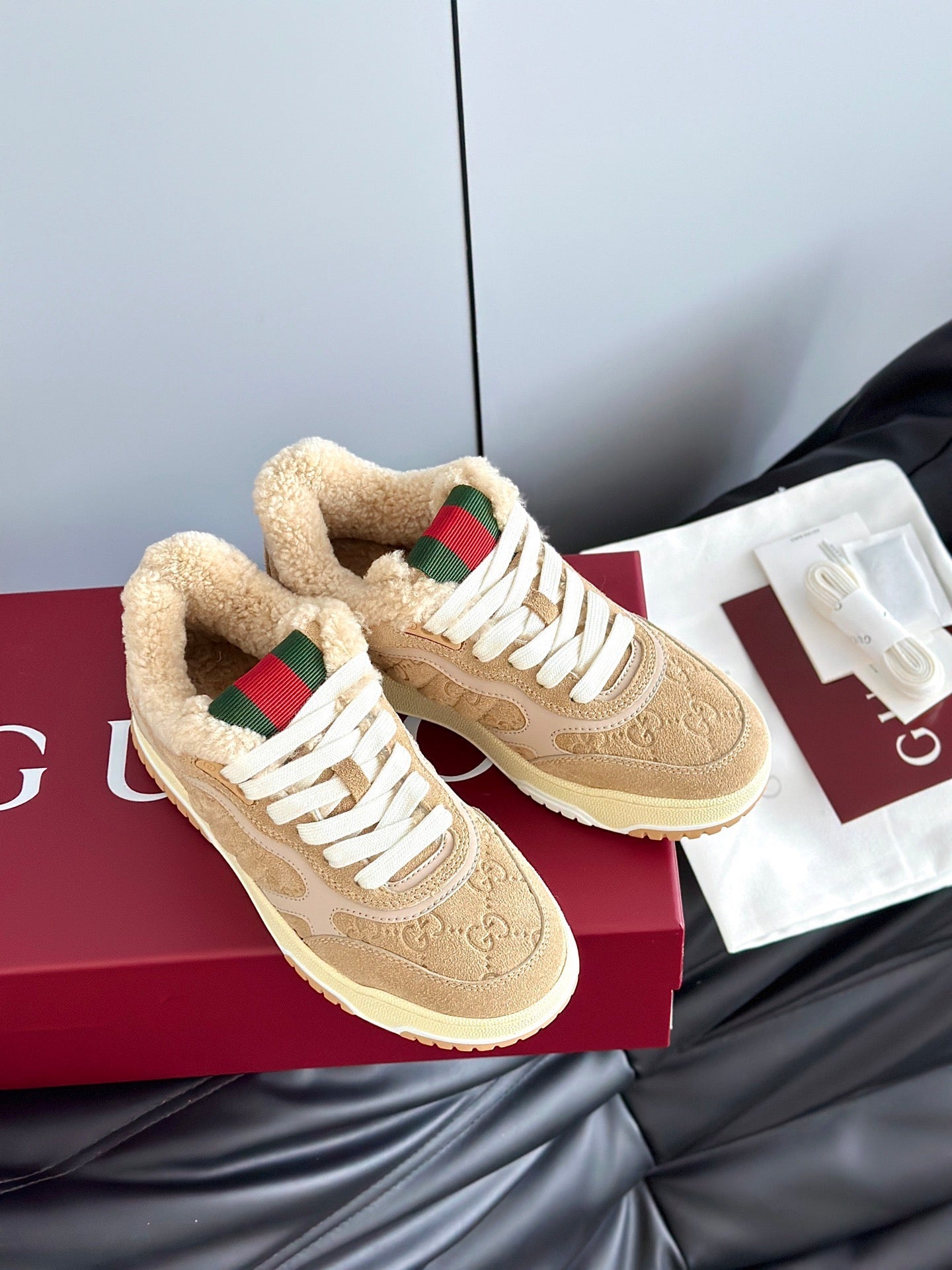 GG RE WEB SNEAKER