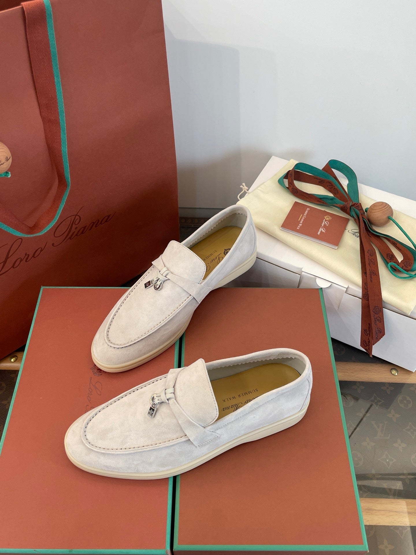 LORO P SUMMER CHARMS LOAFERS
