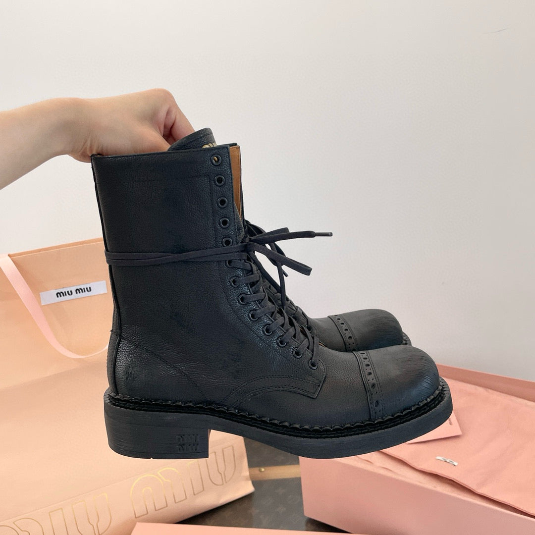 MIU M BOOTS