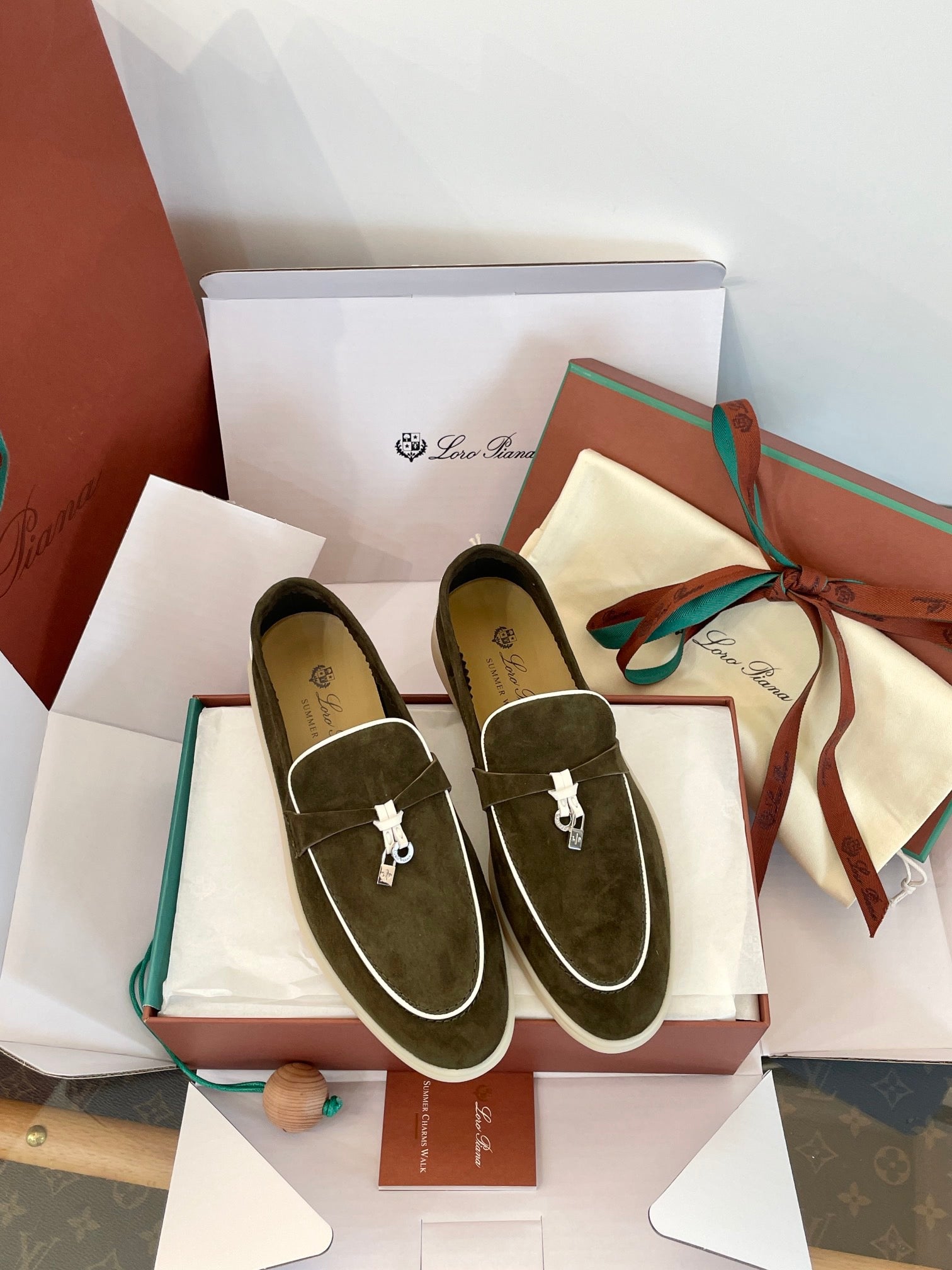 LORO P SUMMER CHARMS LOAFERS