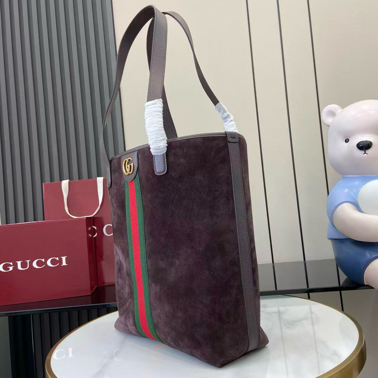 GG OPHIDIA MEDIUM TOTE BAG