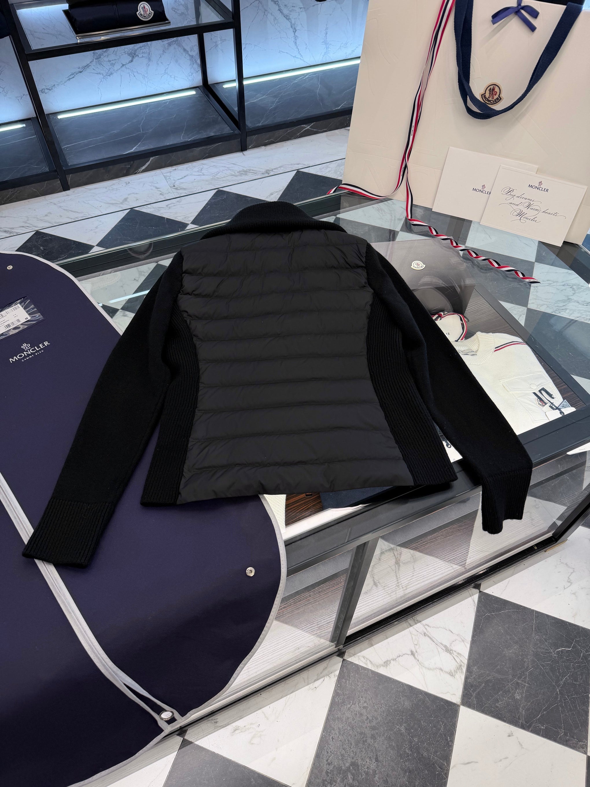 MONC CARDIGAN TRICOT