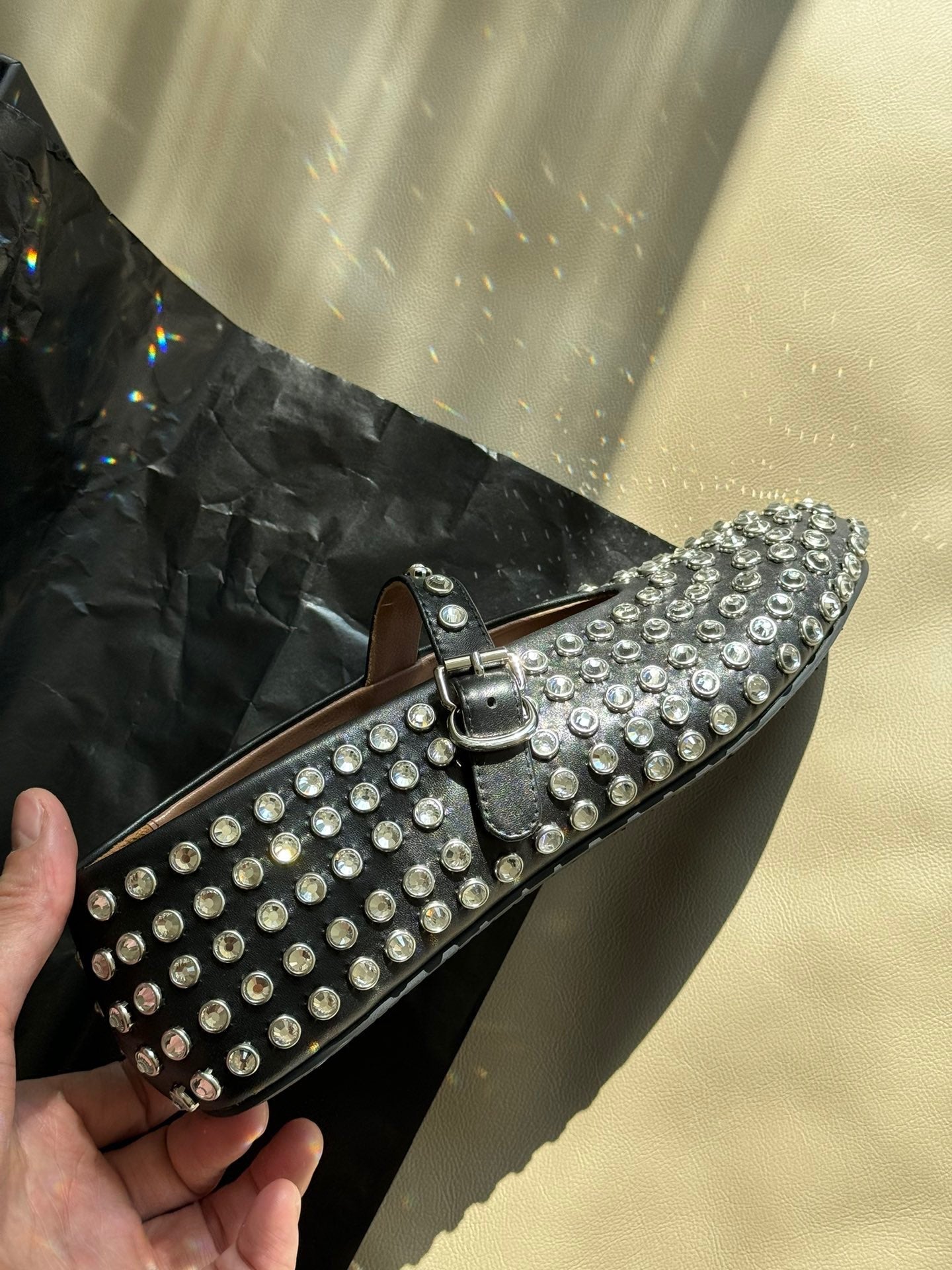 ALAIA BALLET FLATS