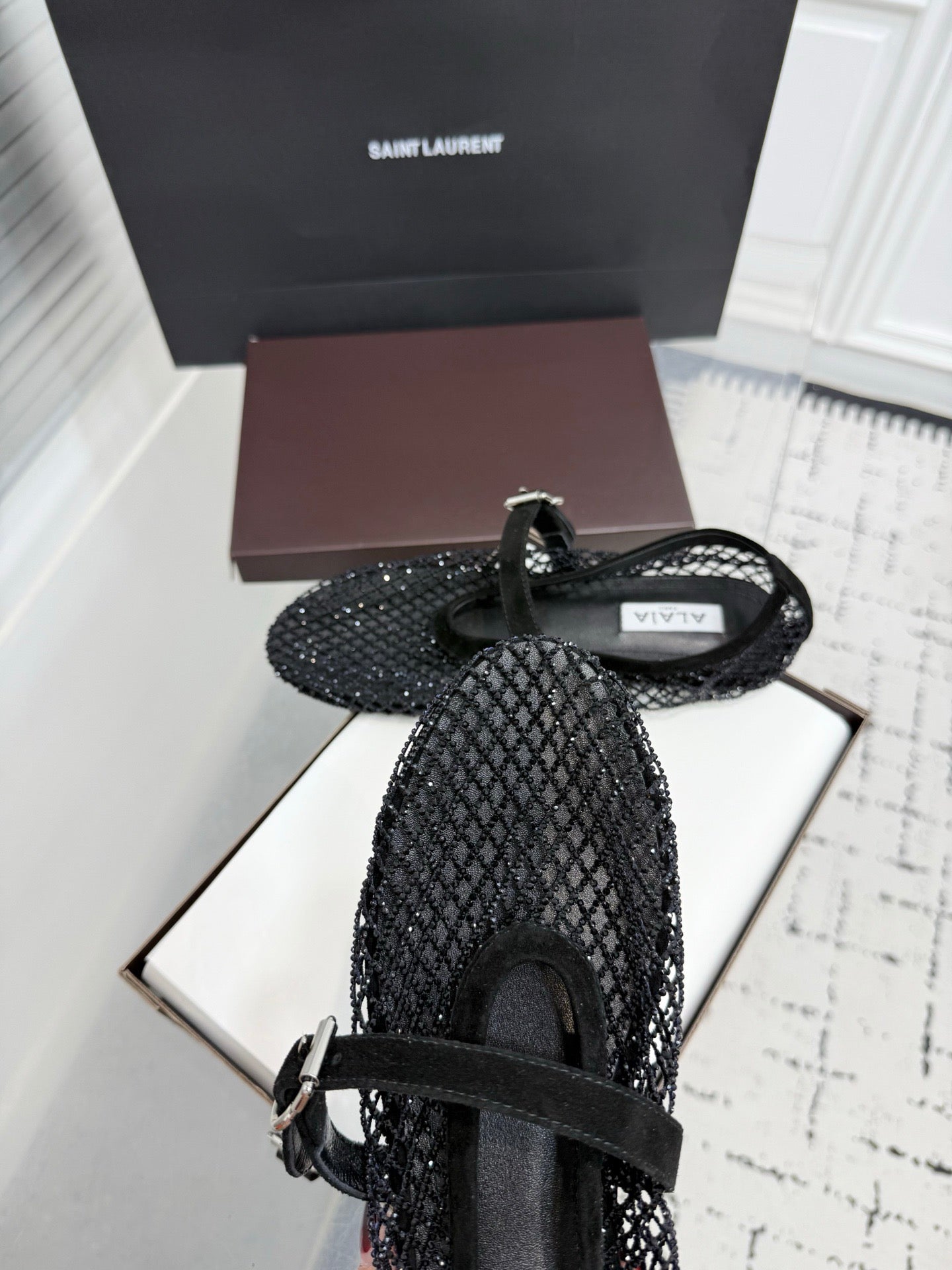ALAIA BALLET FLATS