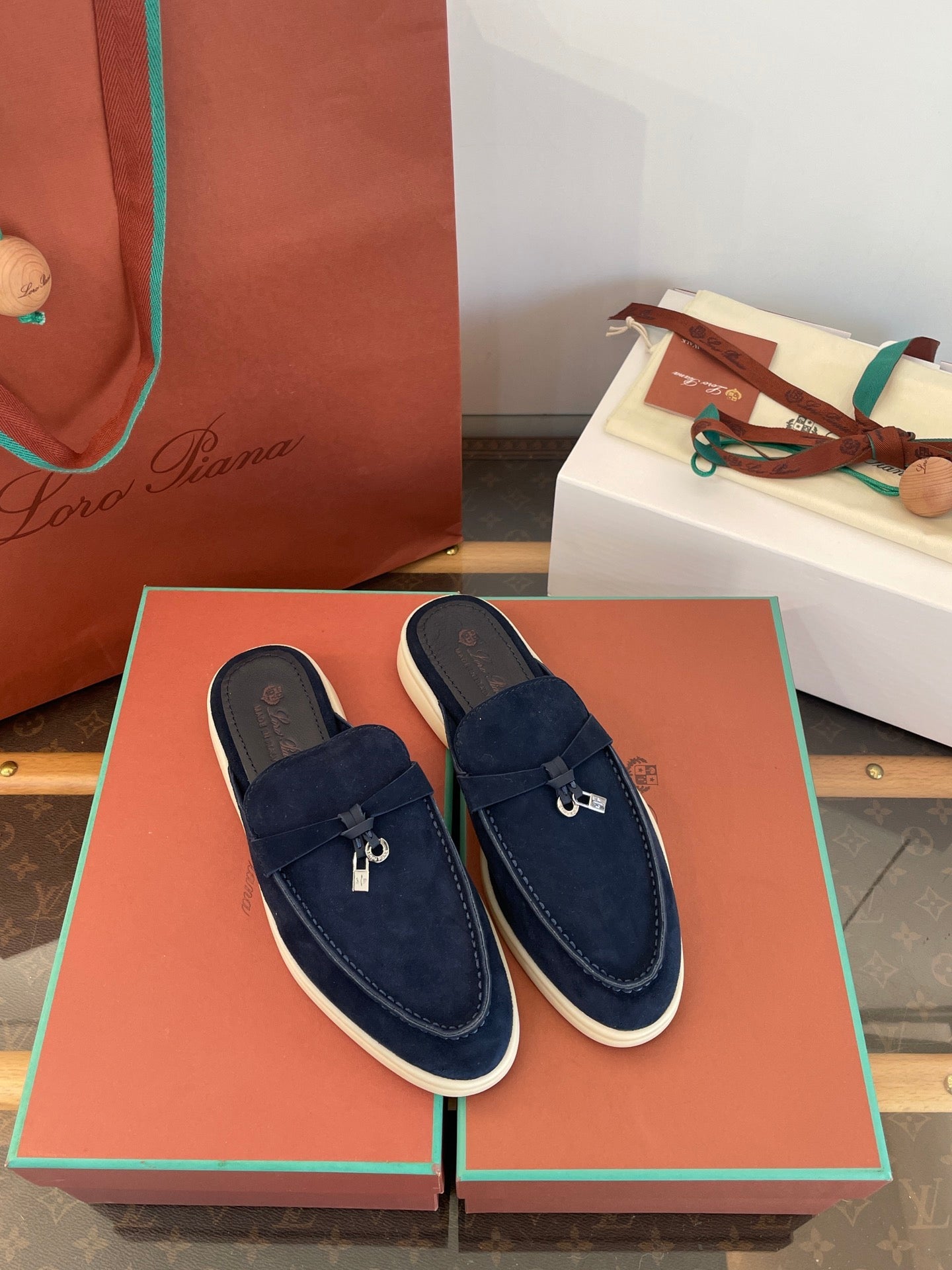 LORO P SUMMER CHARMS LOAFERS