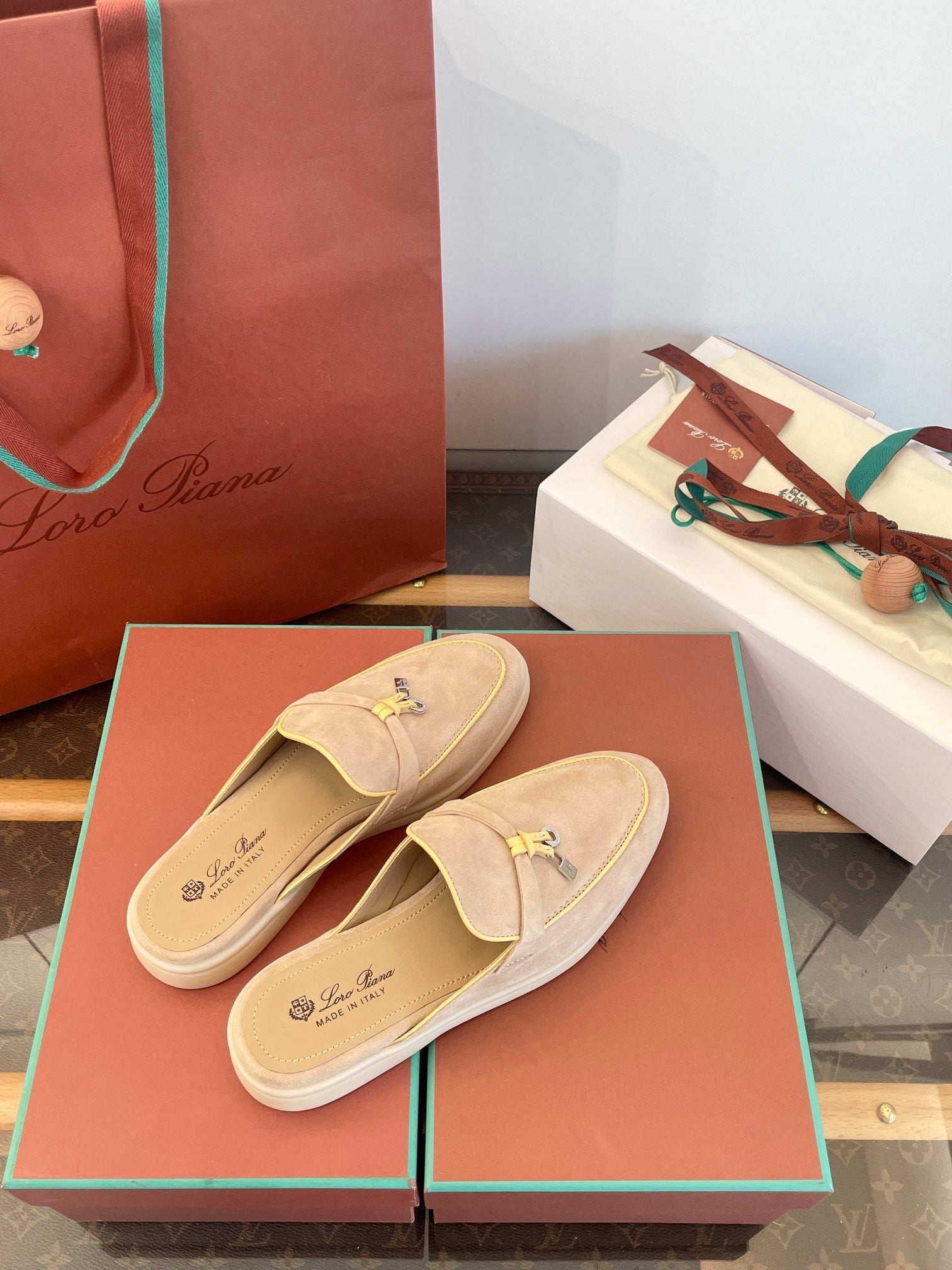 LORO P SUMMER CHARMS LOAFERS