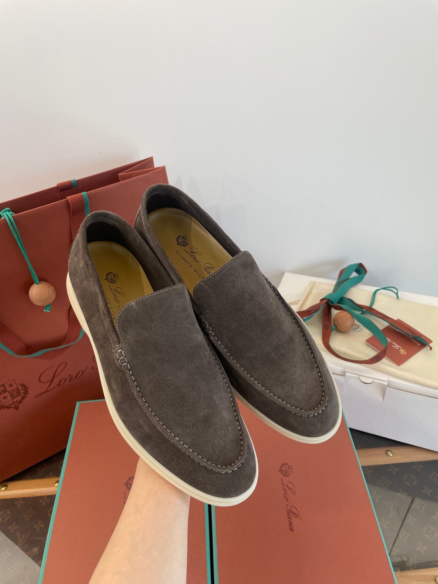 LORO P SUMMER WALK LOAFERS