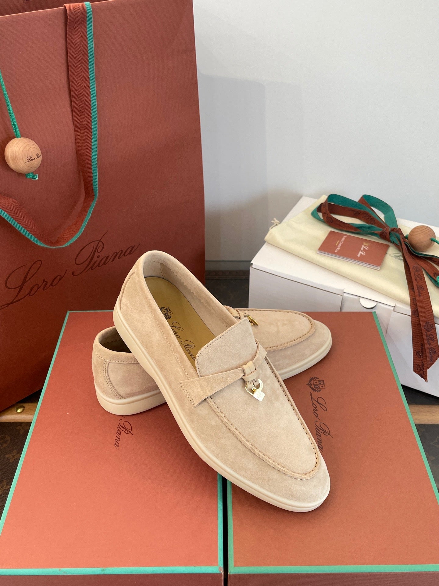 LORO P SUMMER CHARMS LOAFERS
