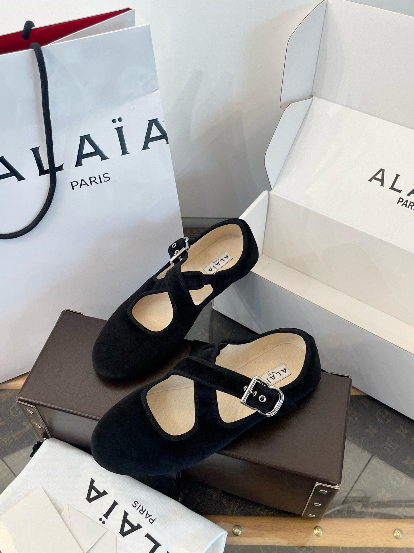 ALAIA BALLET FLATS