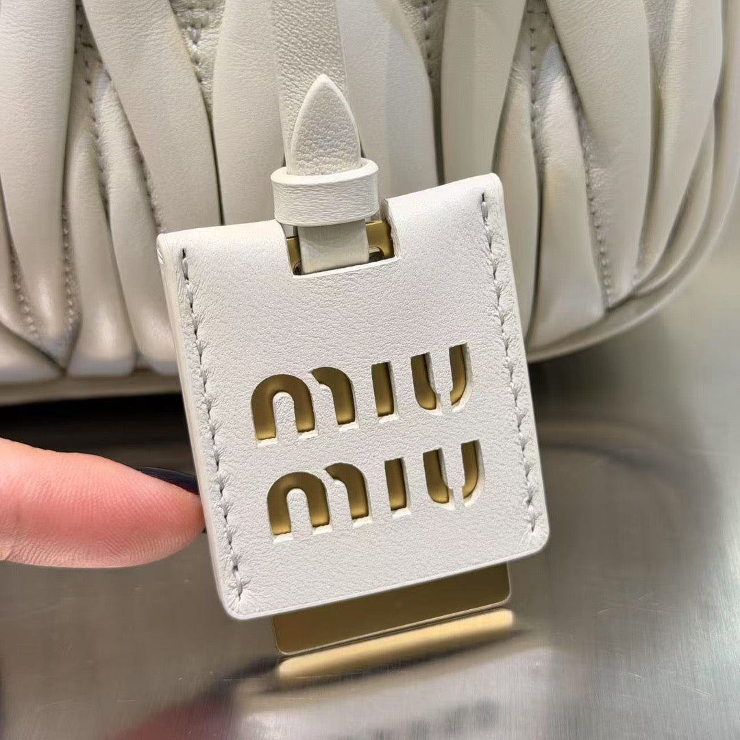 MIU M ARCADIE MATELASSE BAG