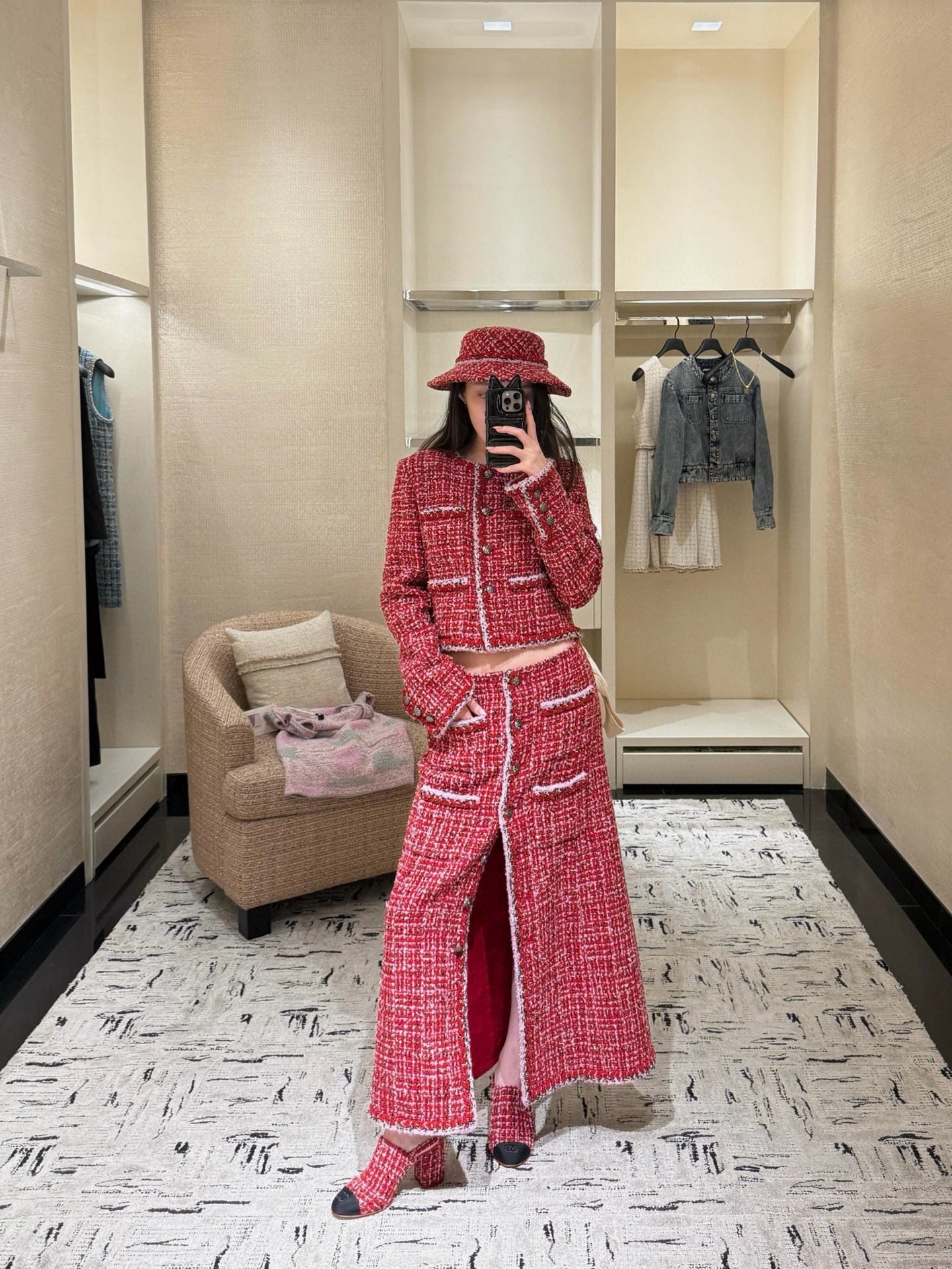 CC TWEED TROUSERS
