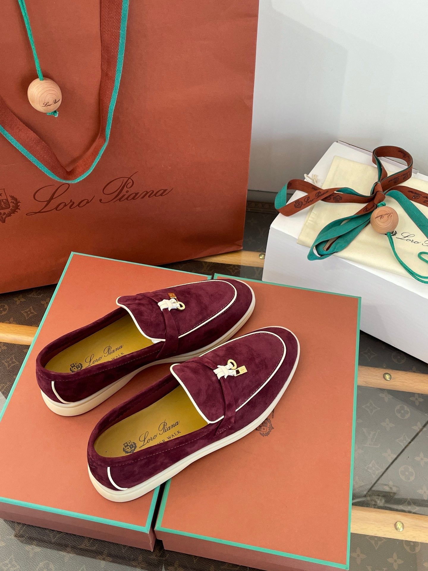 LORO P SUMMER CHARMS LOAFERS
