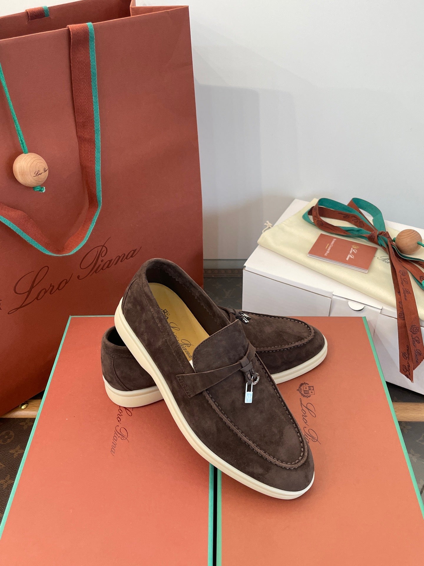 LORO P SUMMER CHARMS LOAFERS