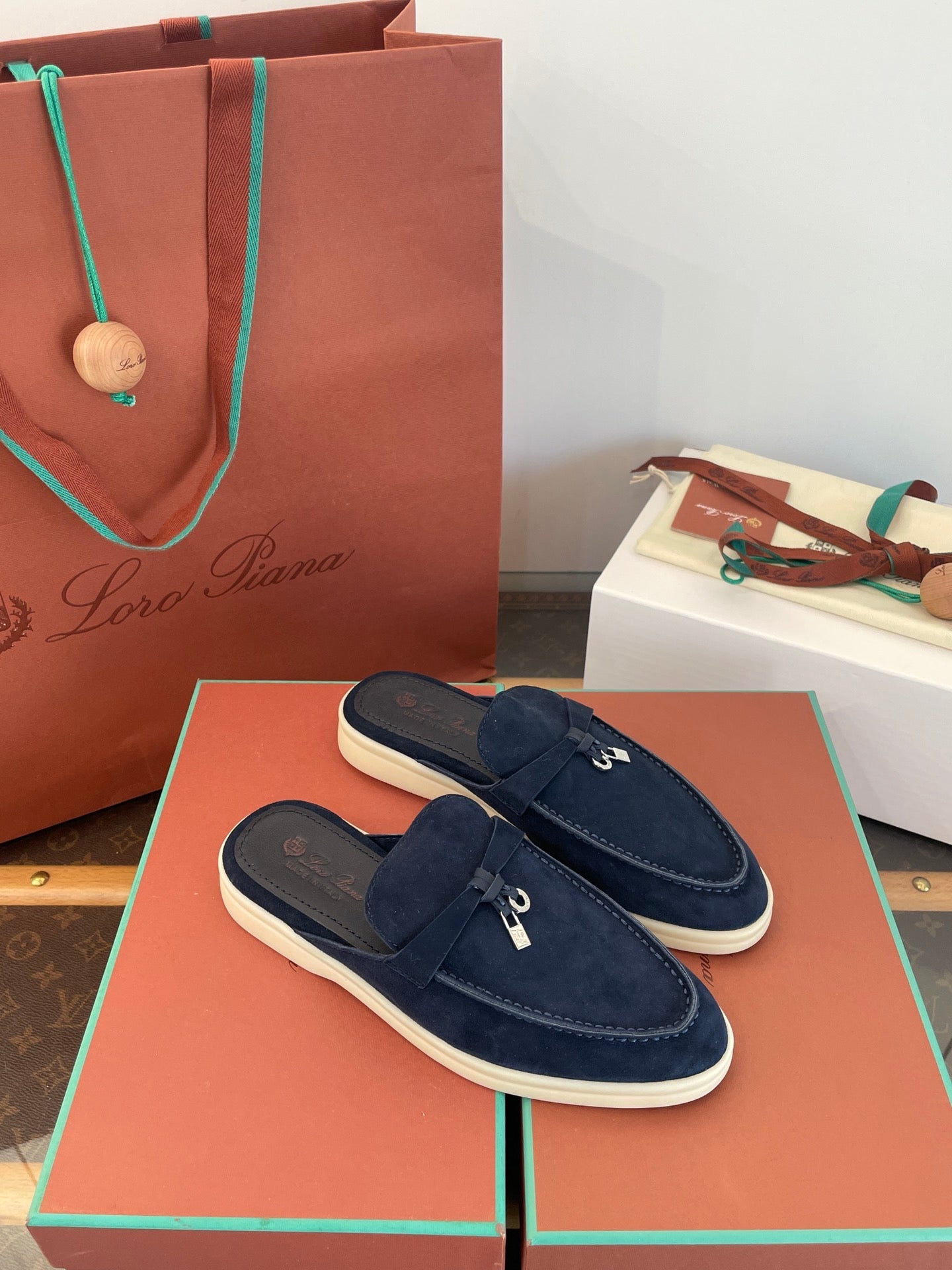 LORO P SUMMER CHARMS LOAFERS