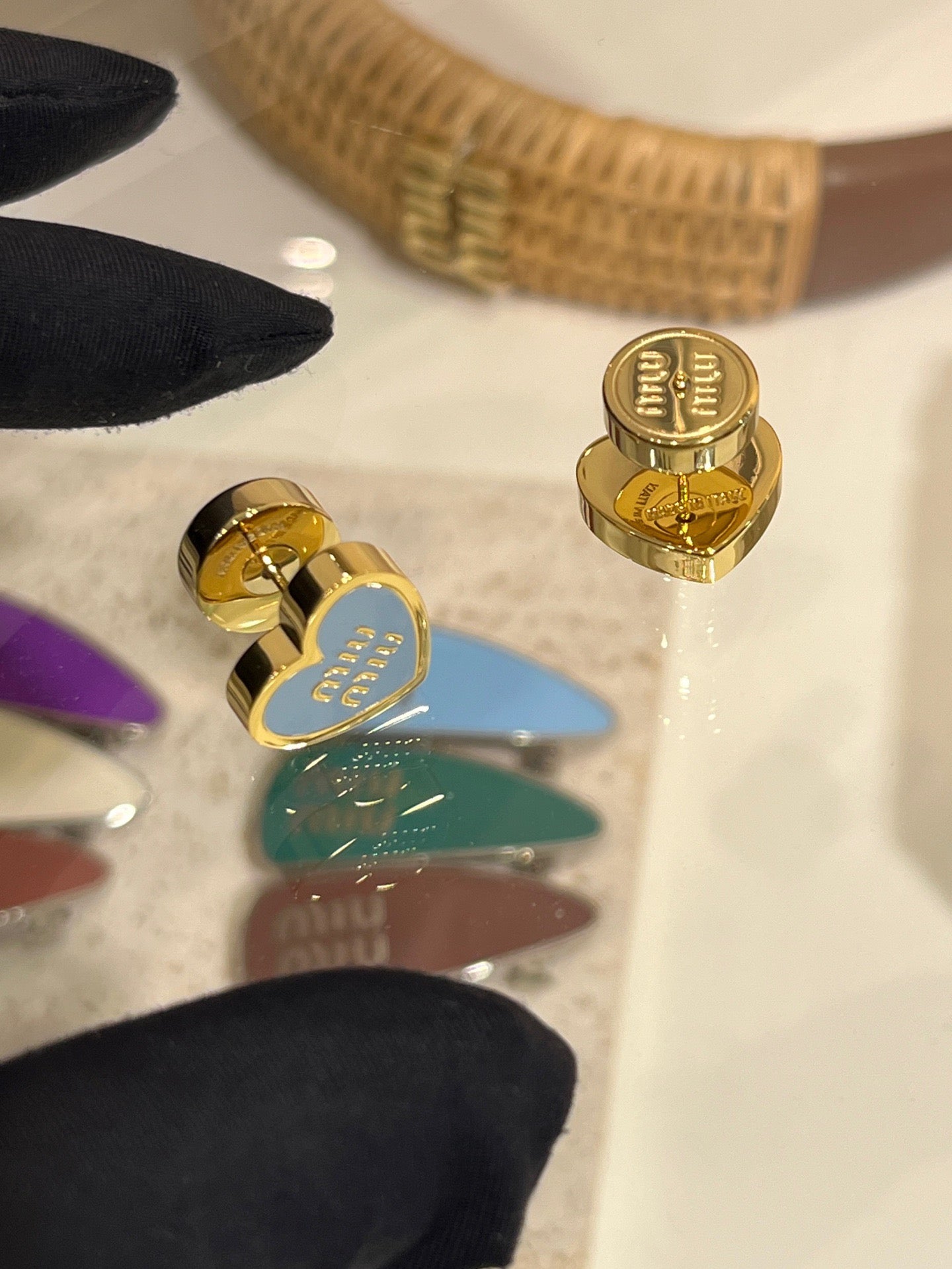 MIU M EARRINGS