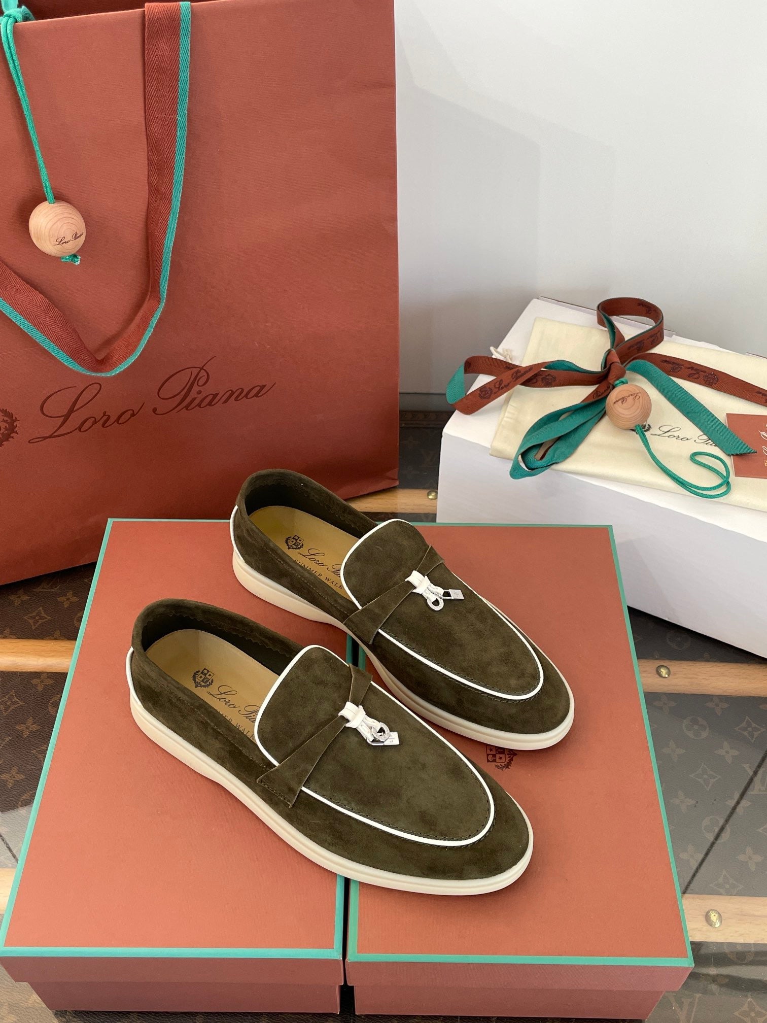 LORO P SUMMER CHARMS LOAFERS