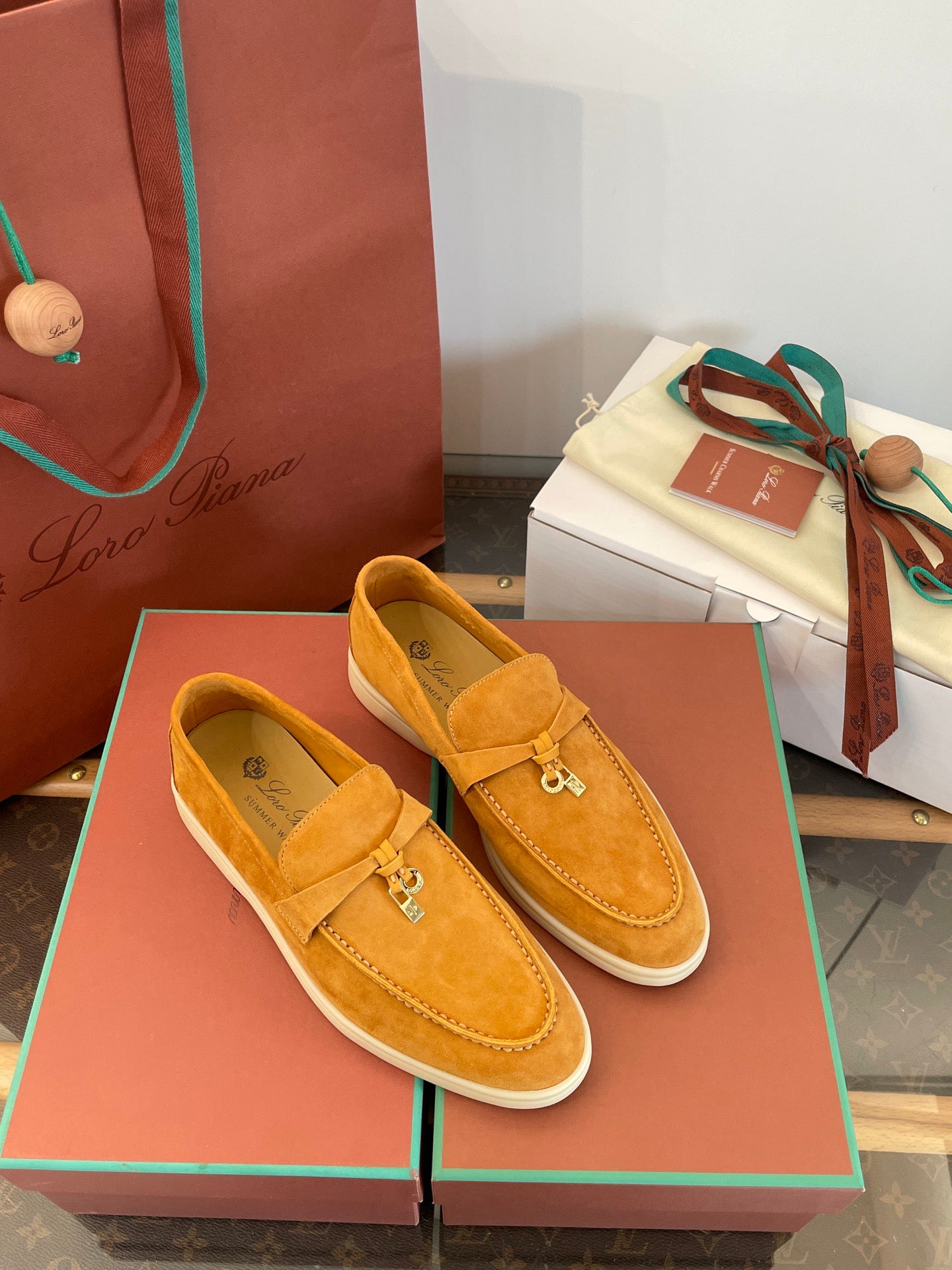 LORO P SUMMER CHARMS LOAFERS