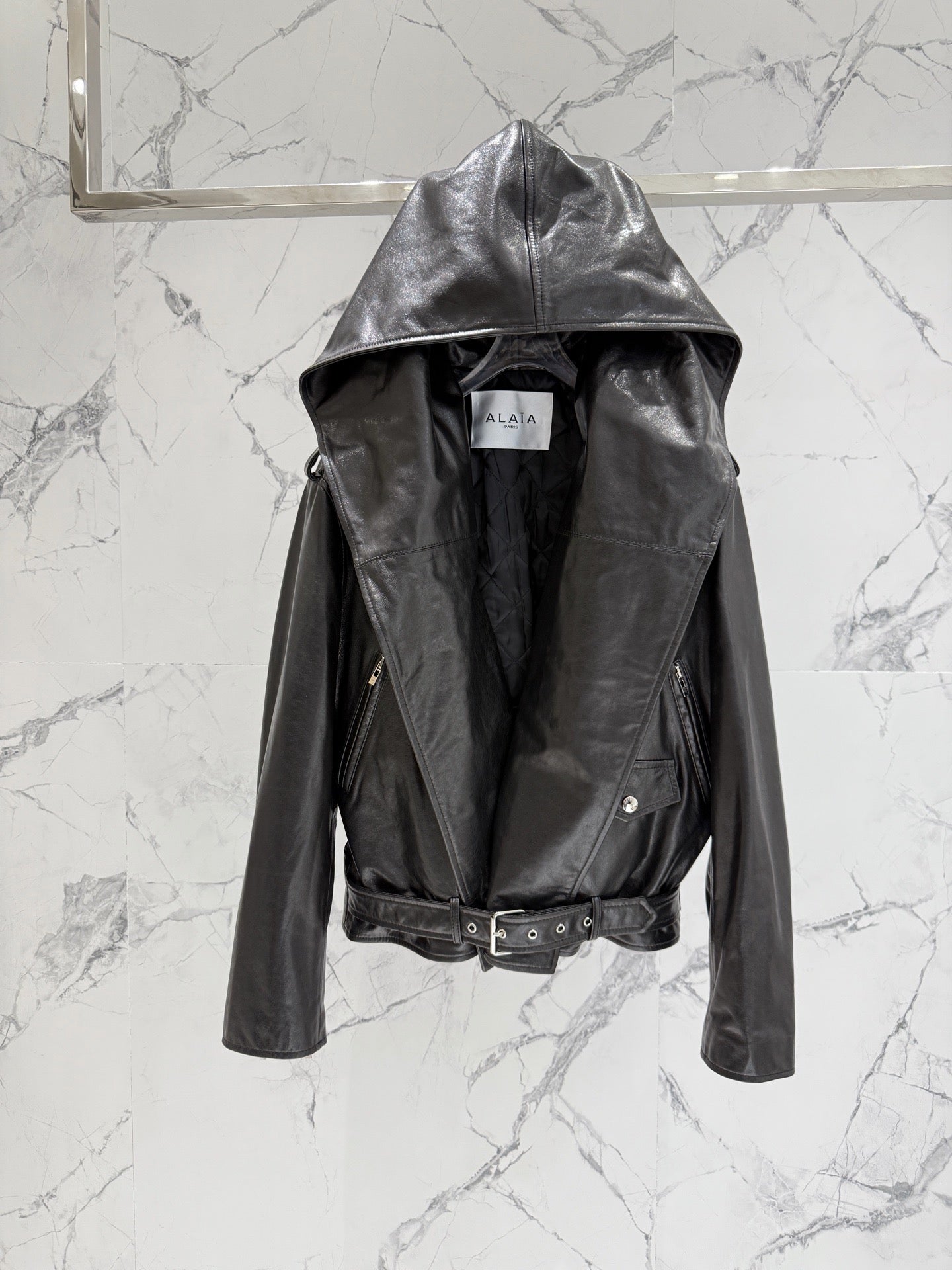 ALAIA LEATHER JACKET
