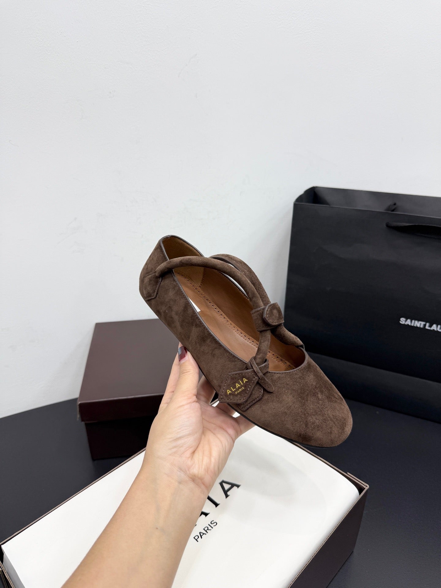 ALAIA BALLET FLATS