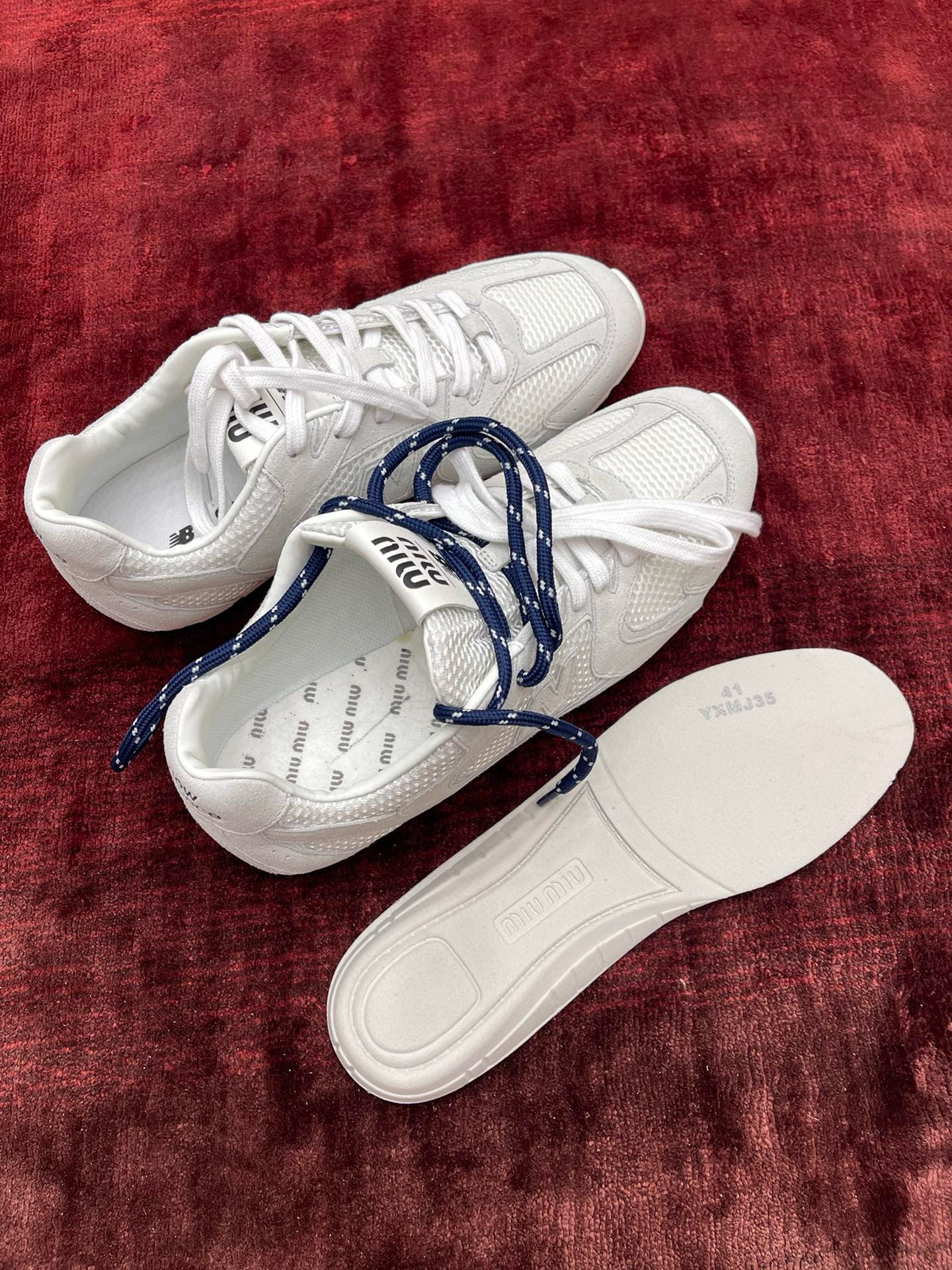 MIU M x NEW BALANCE TRAINERS