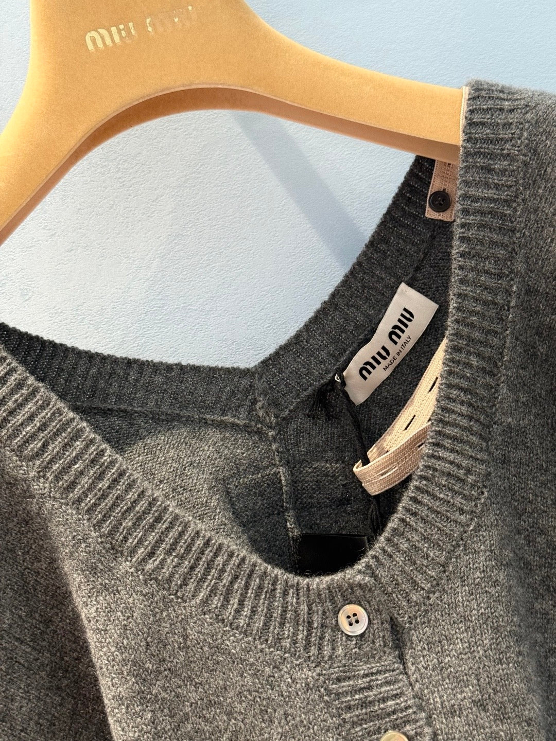 MIU M KNITTED TOP