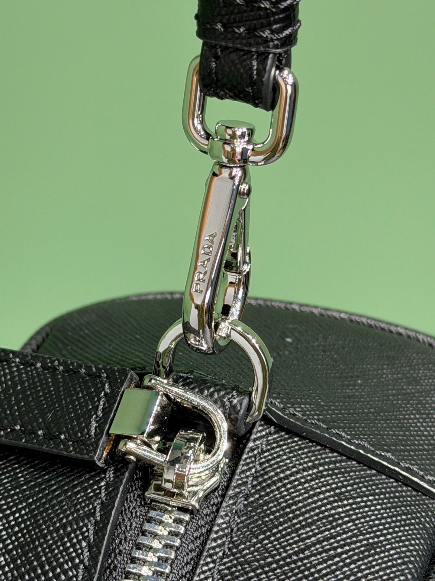 PD SAFFIANO LEATHER POUCH