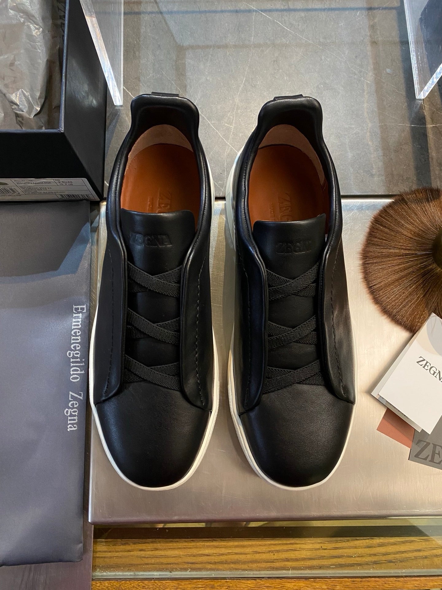ZEGN TRIPLE STITCH SNEAKER