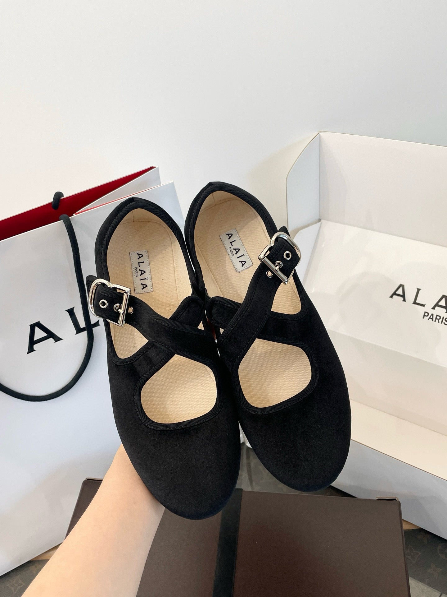 ALAIA BALLET FLATS