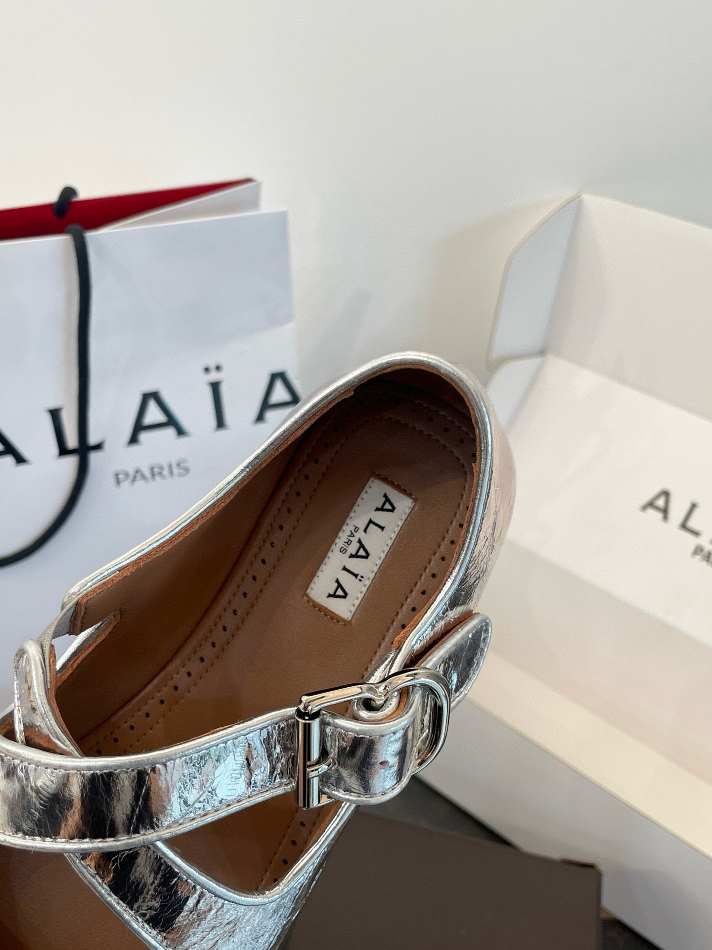 ALAIA BALLET FLATS