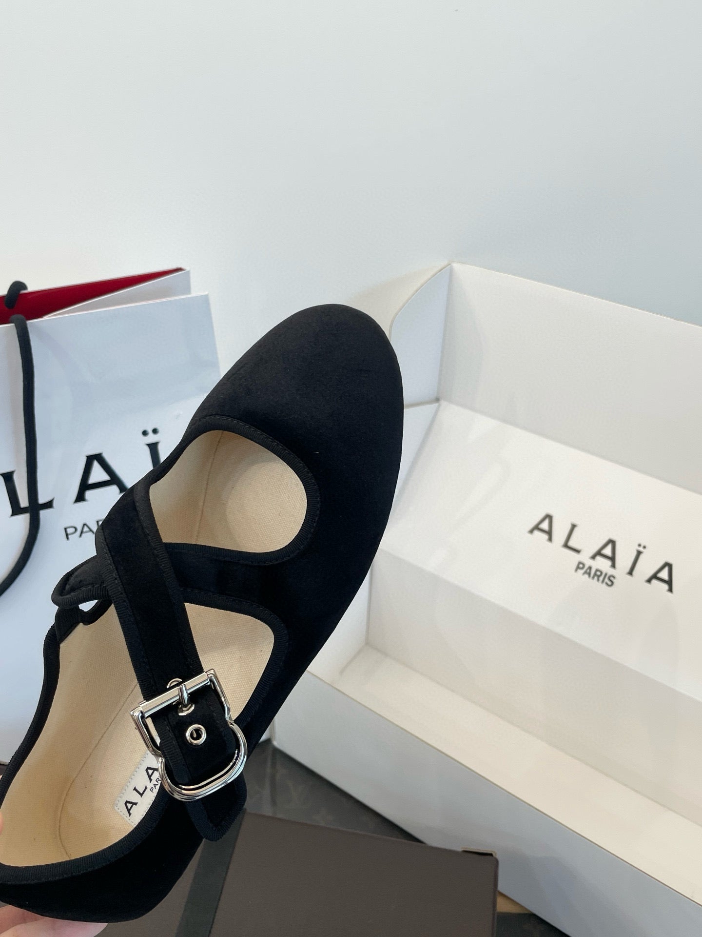 ALAIA BALLET FLATS