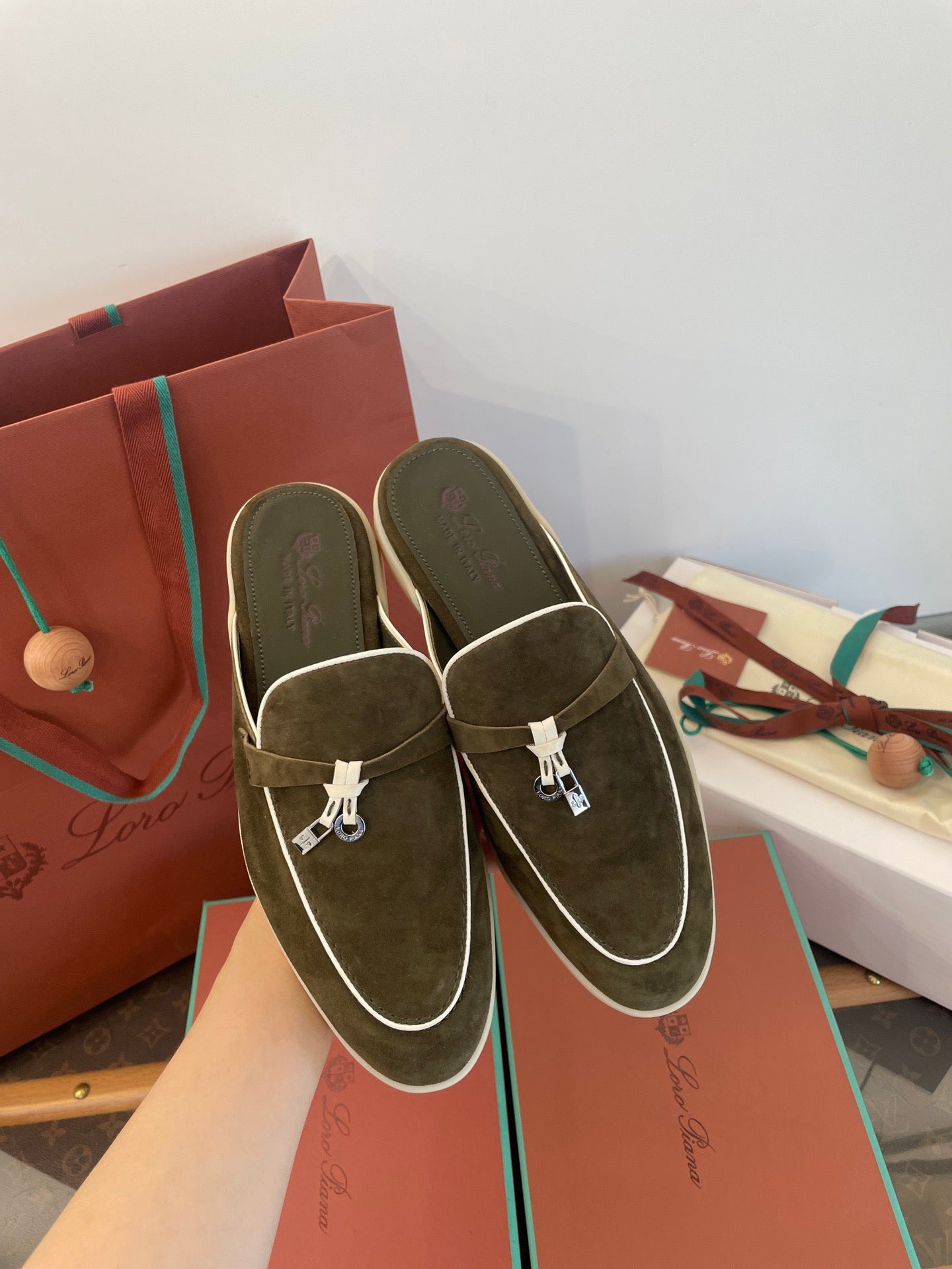 LORO P SUMMER CHARMS LOAFERS