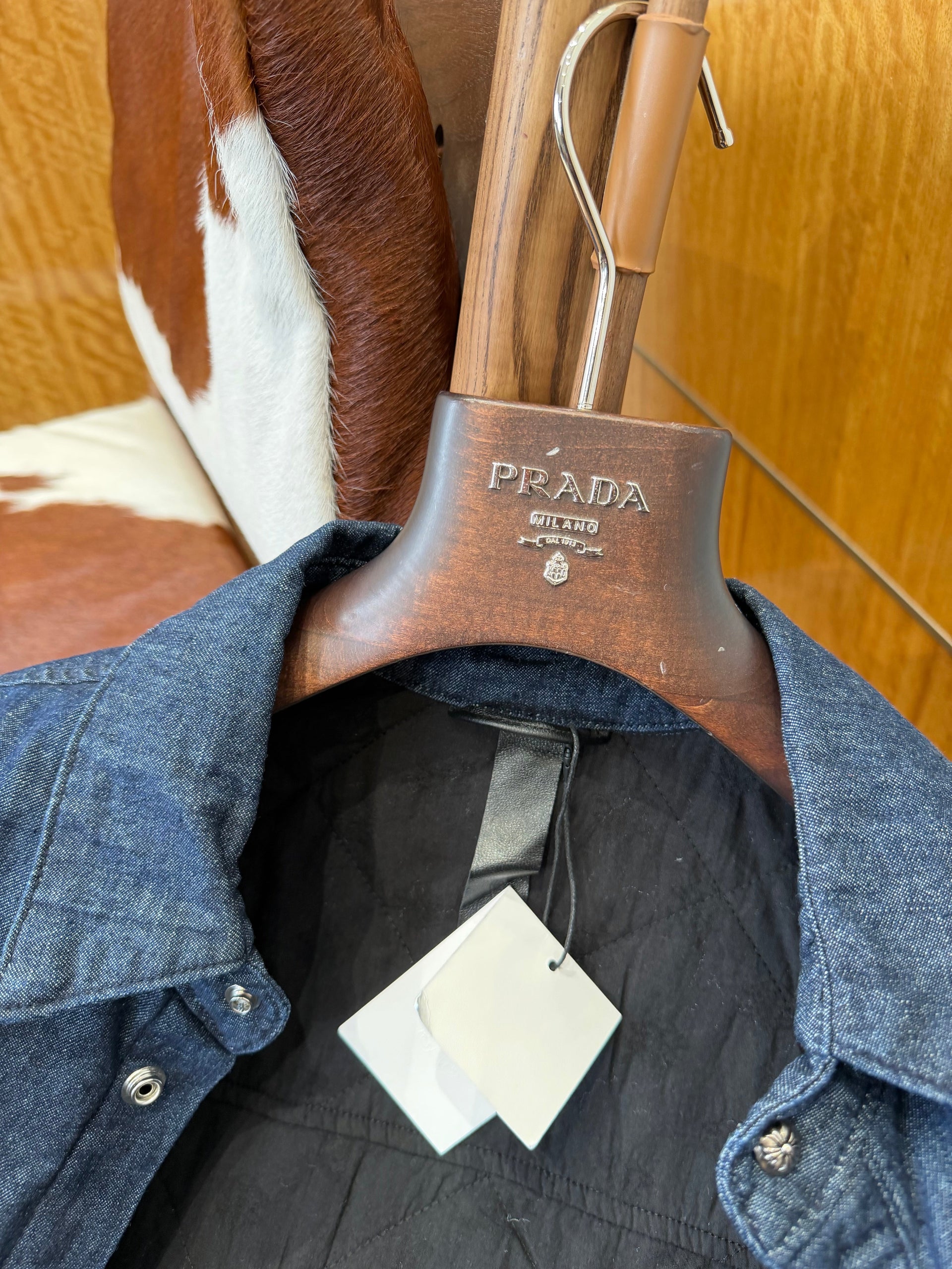 CHROME H DENIM JACKET