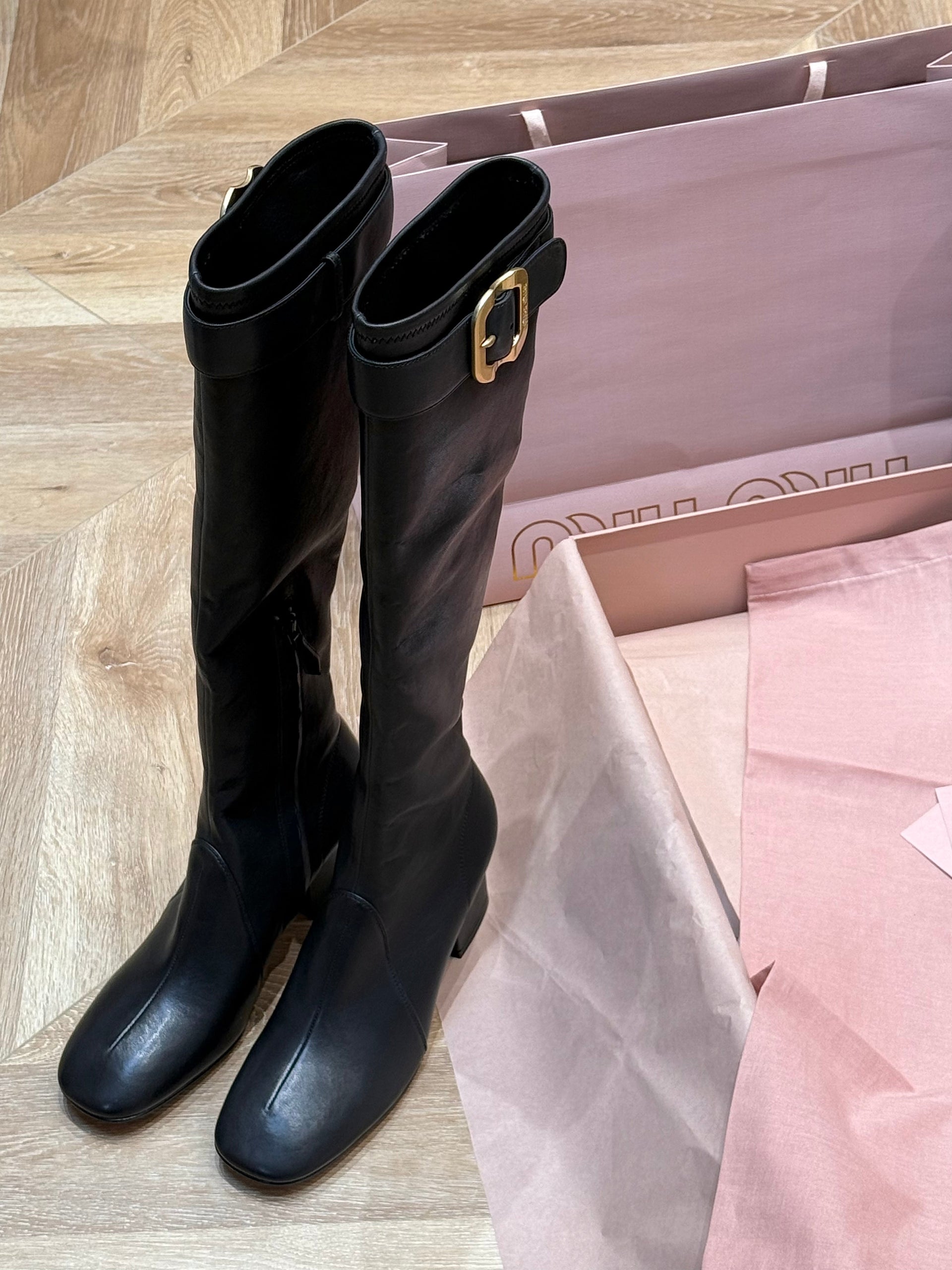 MIU M BOOTS
