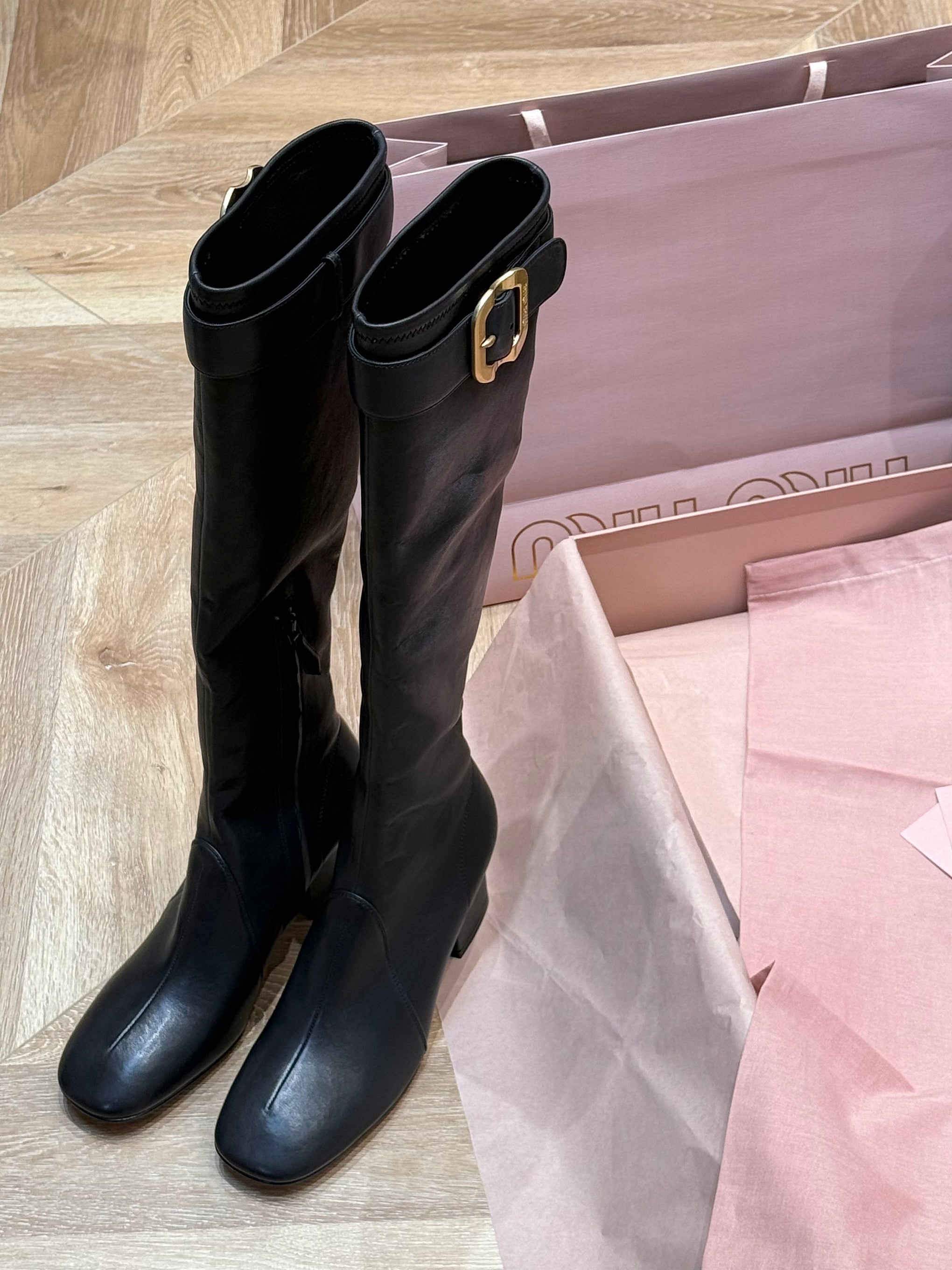 MIU M BOOTS