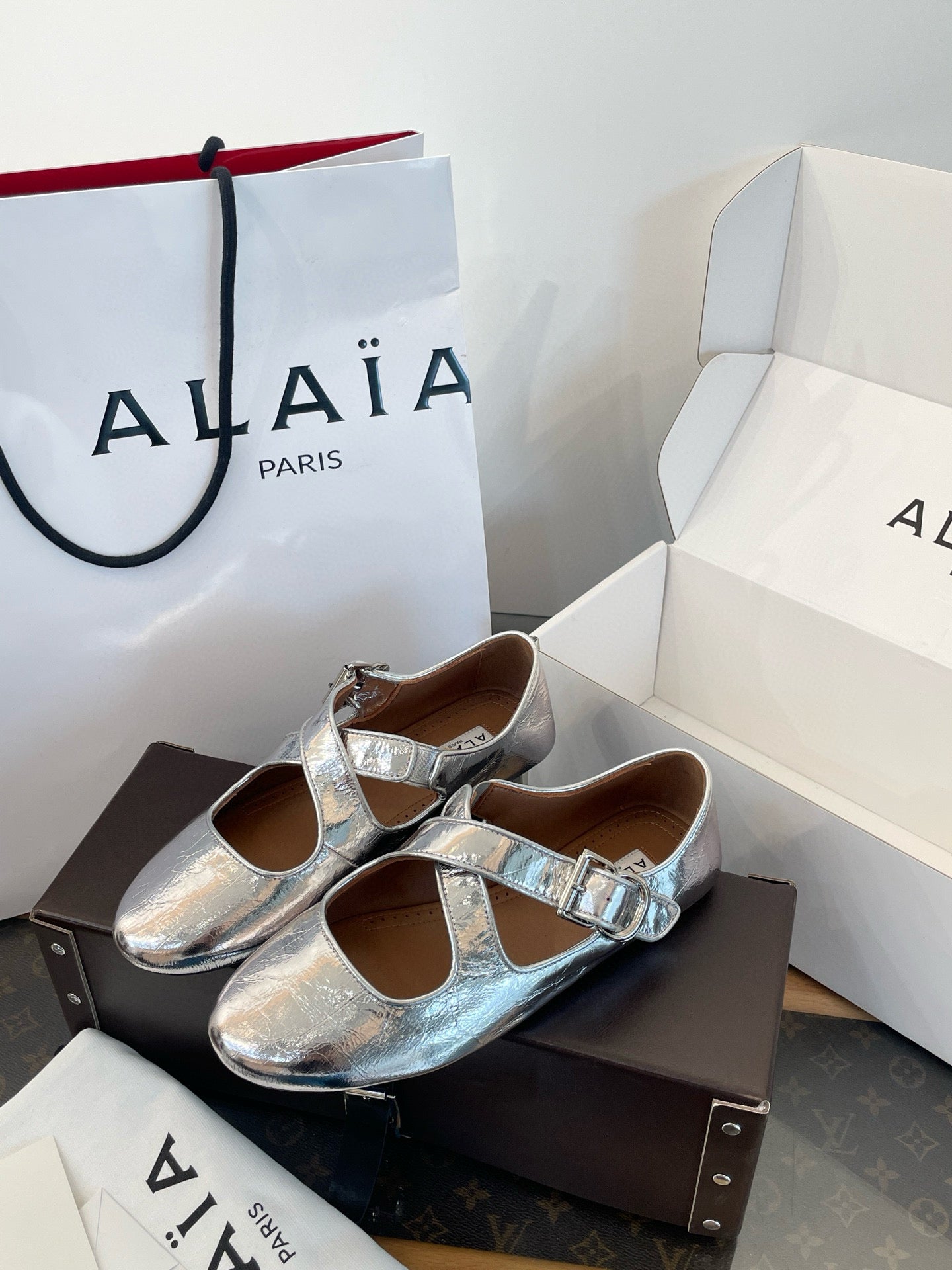 ALAIA BALLET FLATS
