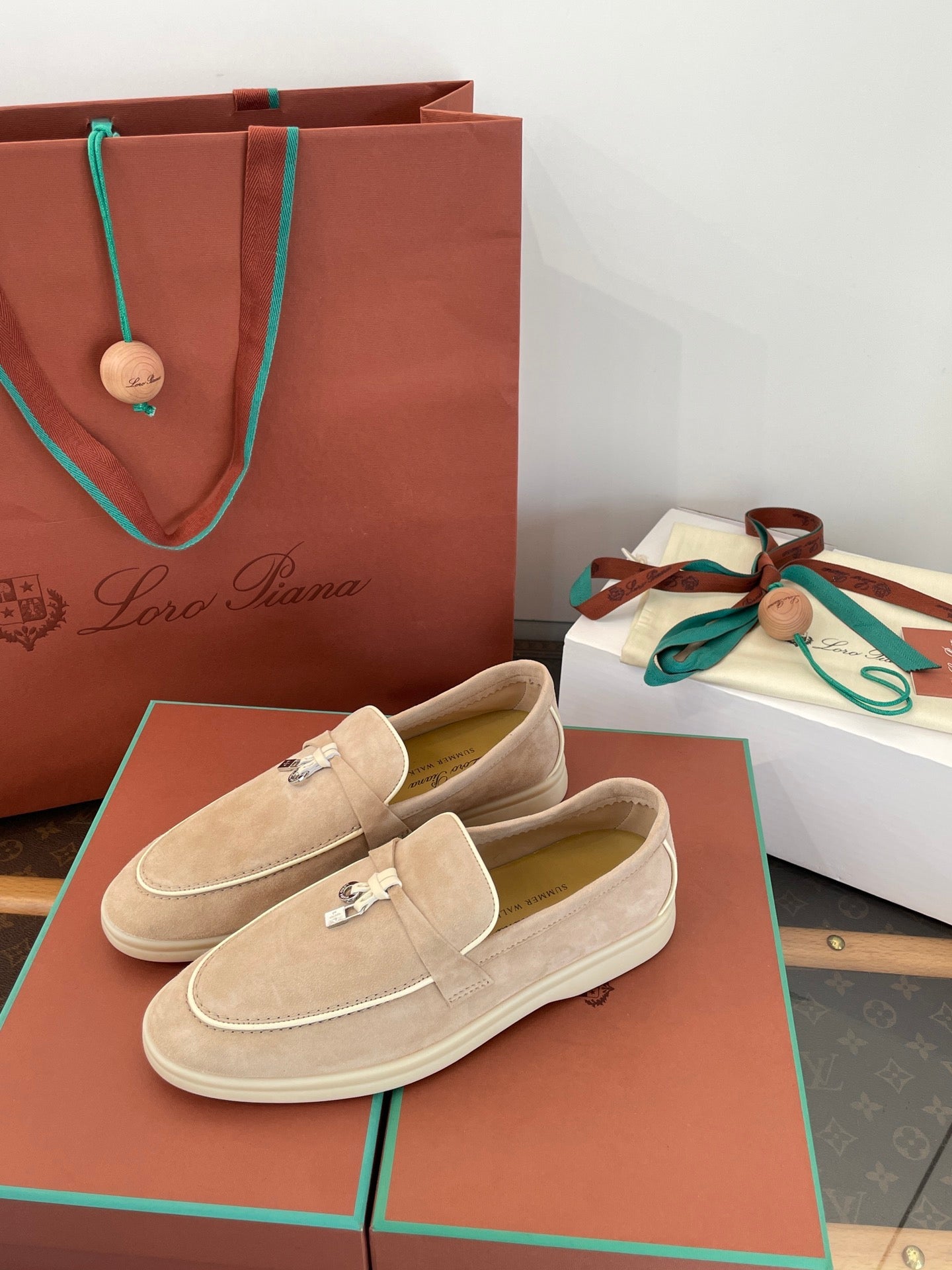 LORO P SUMMER CHARMS LOAFERS